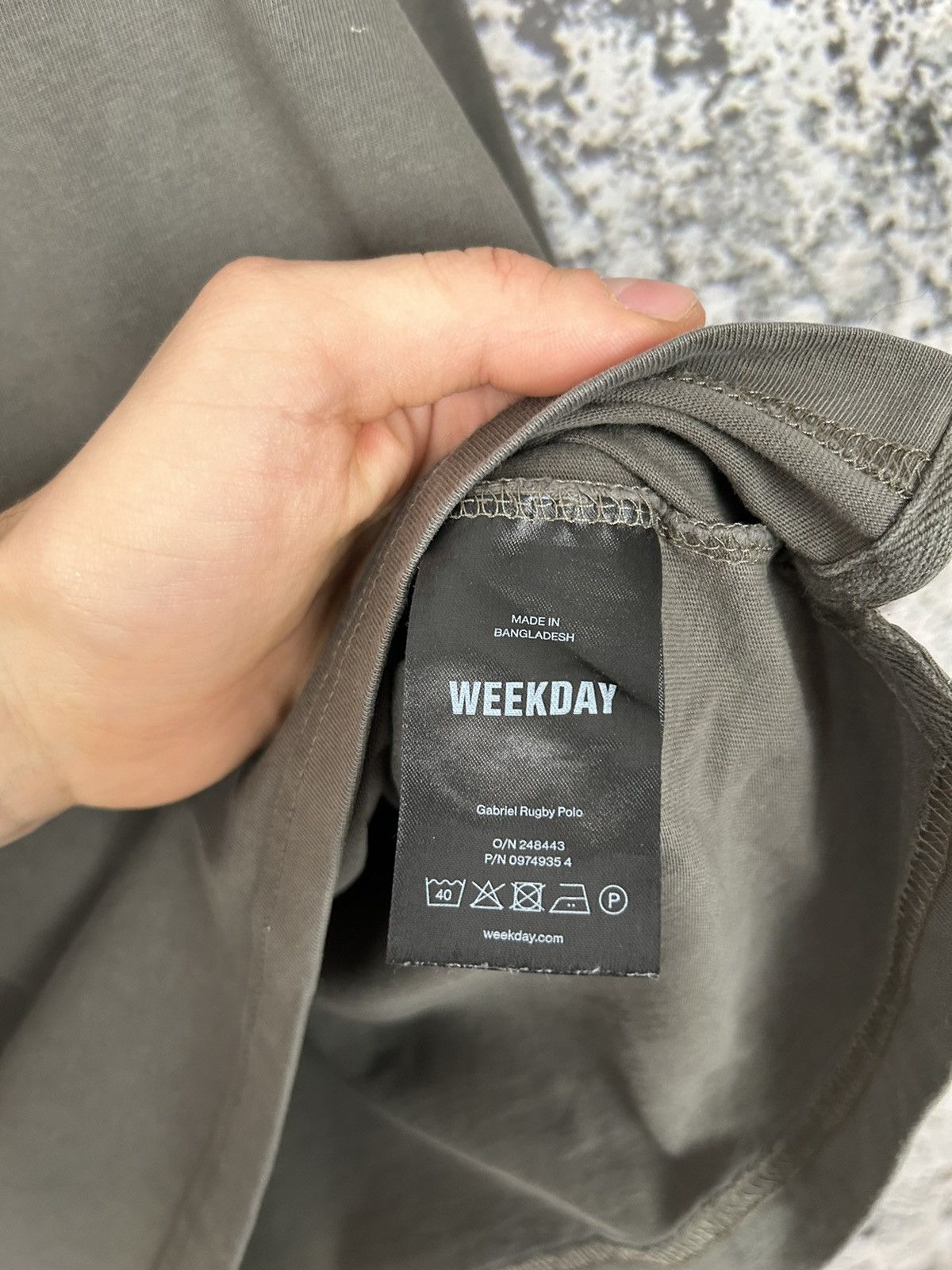 Weekday Weekday Polo Longsleeve Streetwear Hype Basic Skate Size US L / EU 52-54 / 3 - 5 Thumbnail