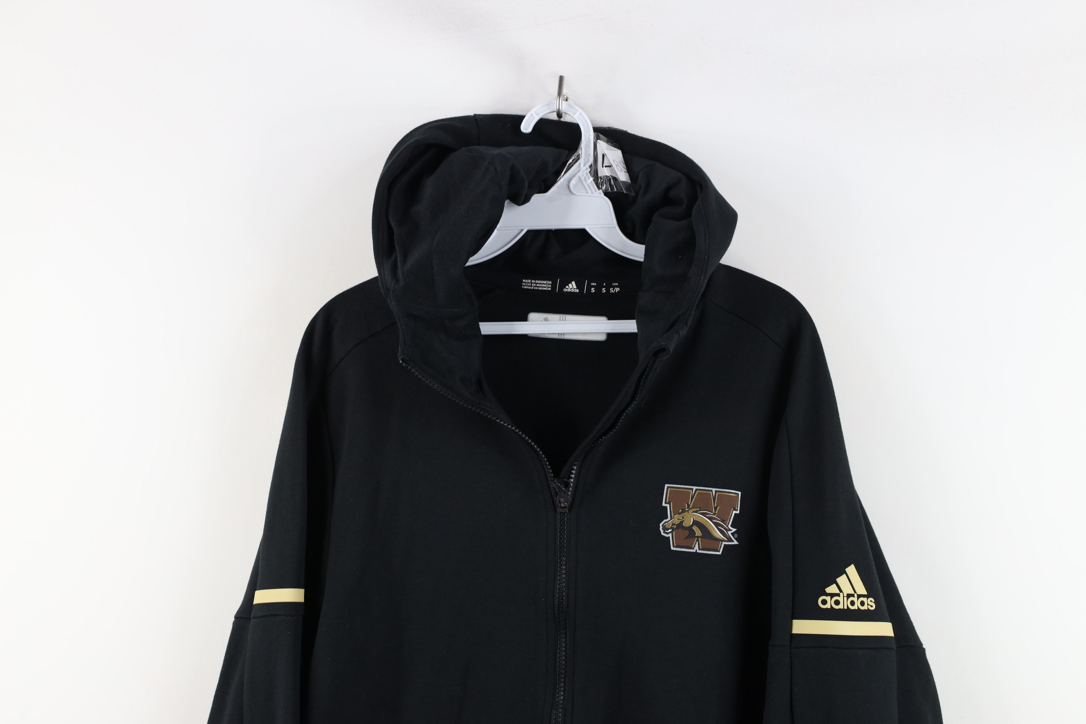 Adidas × Vintage Adidas Western Michigan University Football Zip Hoodie Size US S / EU 44-46 / 1 - 2 Thumbnail