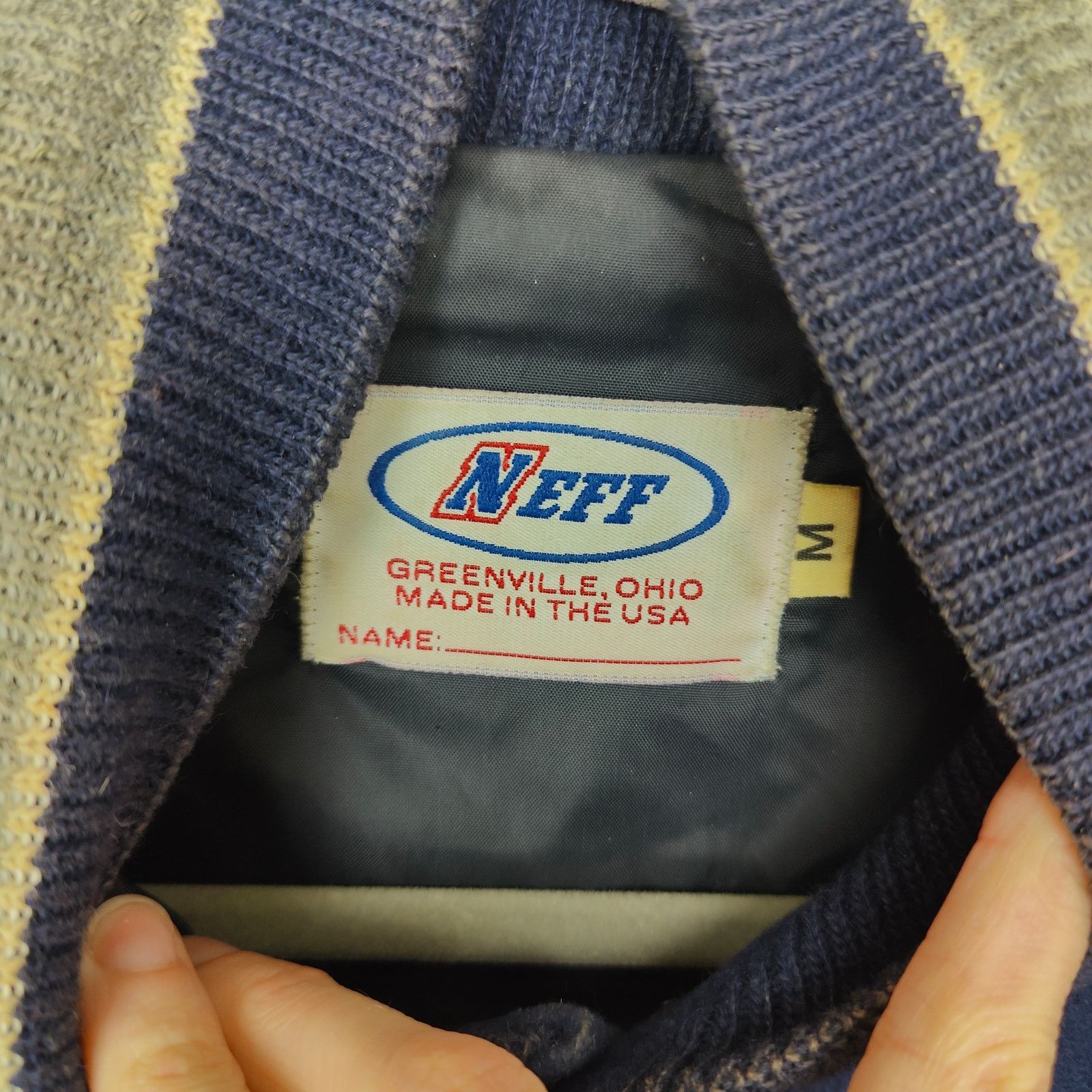 NEFF Vintage Neff Marching Band Varsity Jacket Size Medium Blue Size US M / EU 48-50 / 2 - 6 Thumbnail