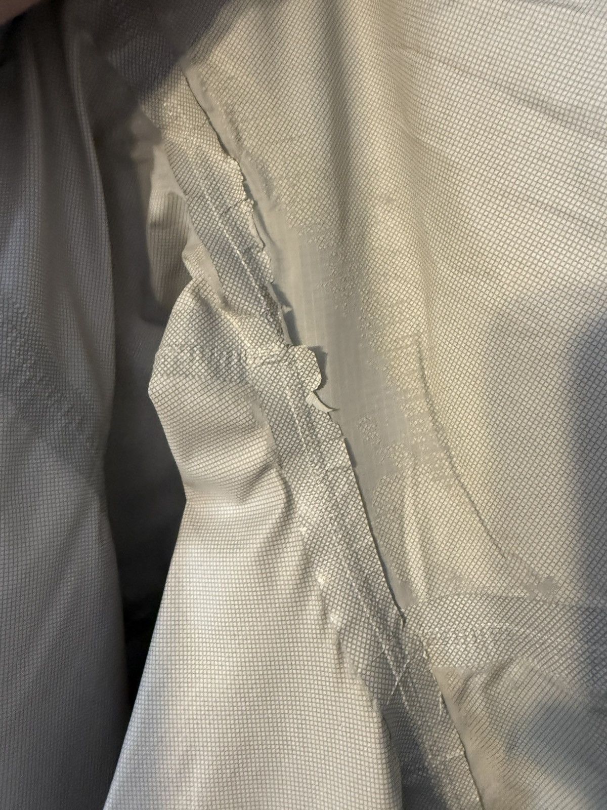The North Face North Face White Shell Jacket Size US L / EU 52-54 / 3 - 6 Thumbnail