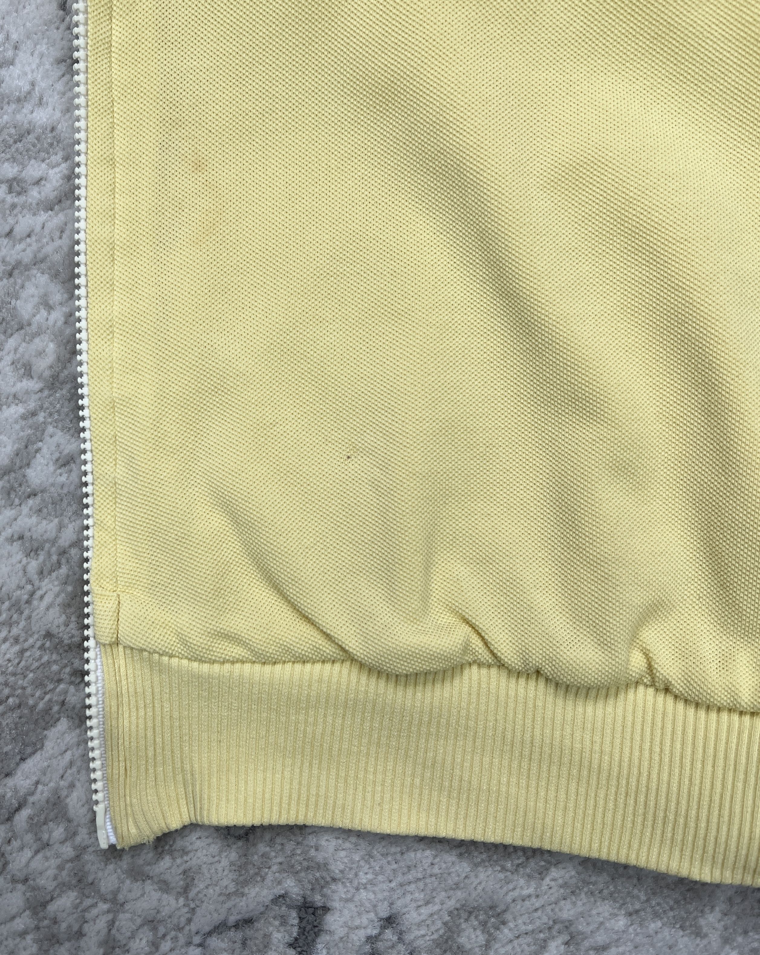 Lacoste Vintage Lacoste Chemise Bomber Jacket Yellow Made in France Size US L / EU 52-54 / 3 - 6 Thumbnail