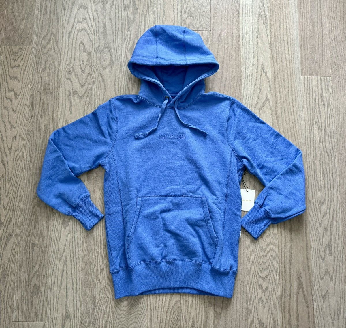 Aime Leon Dore Aimé Leon Dore Tonal Logo Hoodie Amparo Blue Size US M / EU 48-50 / 2 - 1 Thumbnail
