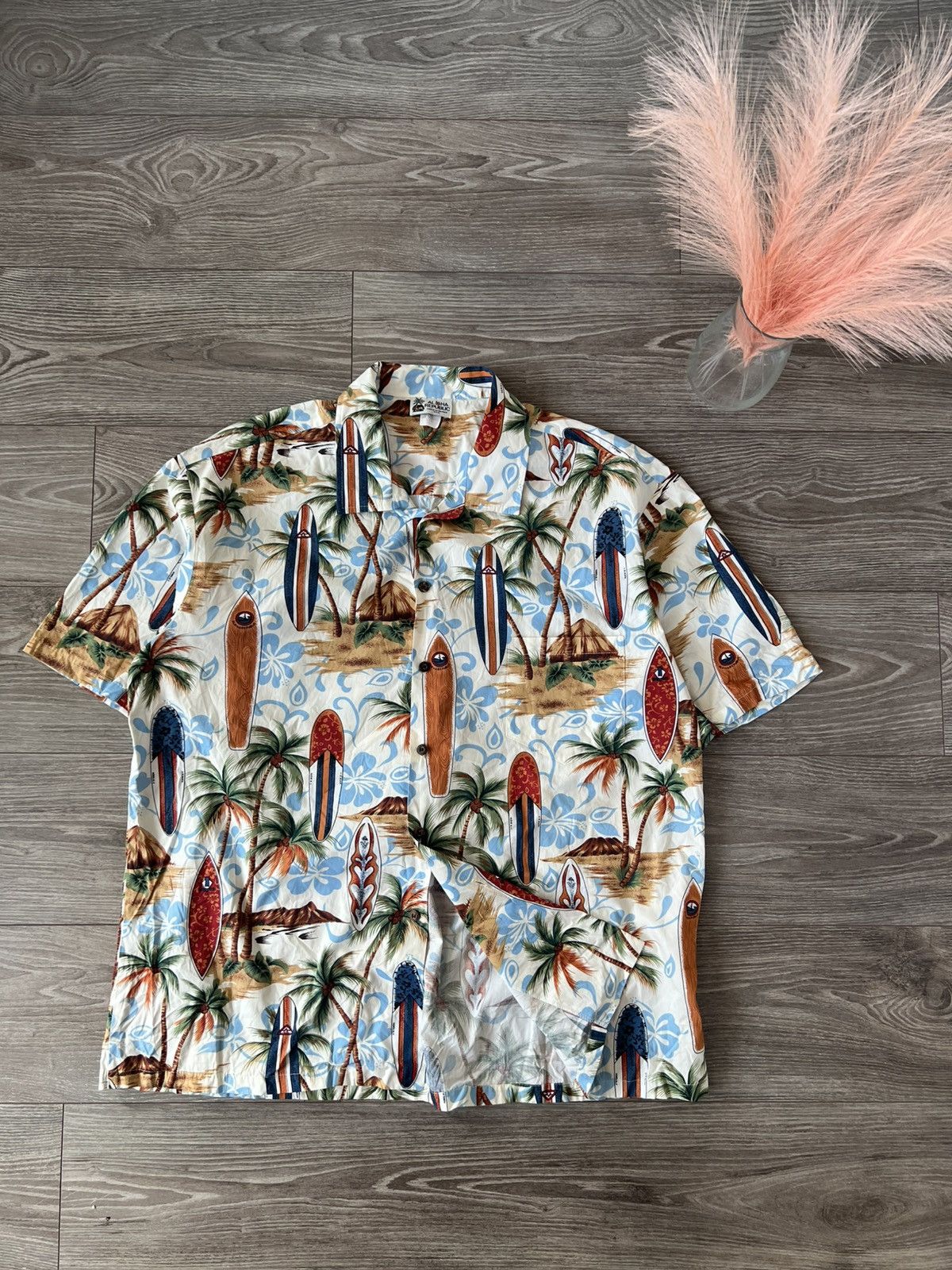 Other Rare Aloha Republic Made in Usa Hawaii Overprinted shirt Size US XXL / EU 58 / 5 - 5 Thumbnail