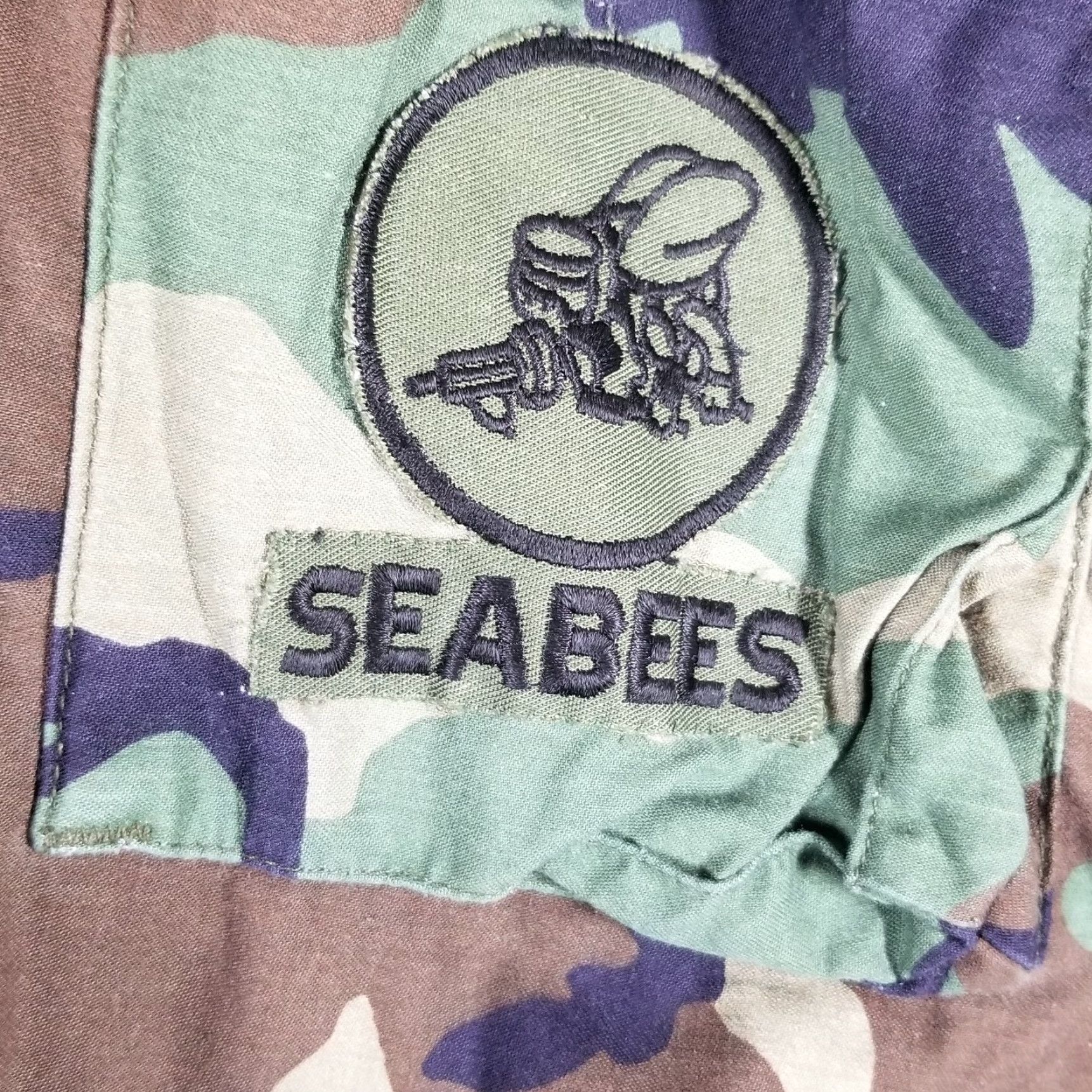 Vintage VINTAGE US Army M65 Field Jacket Men Adult Medium Long Camouflage Cotton Winter Military Style Size US M / EU 48-50 / 2 - 5 Thumbnail