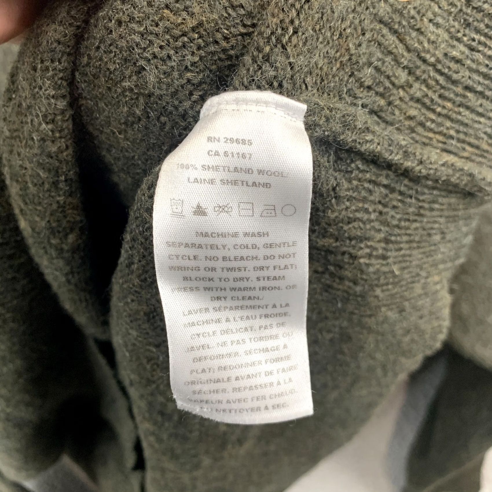 Pendleton Pendleton 100% Wool Green Knit Wool Sweater Mens 2XL Crew Neck Pullover Vintage No? (Note: Vintage is No) Size US XXL / EU 58 / 5 - 4 Thumbnail