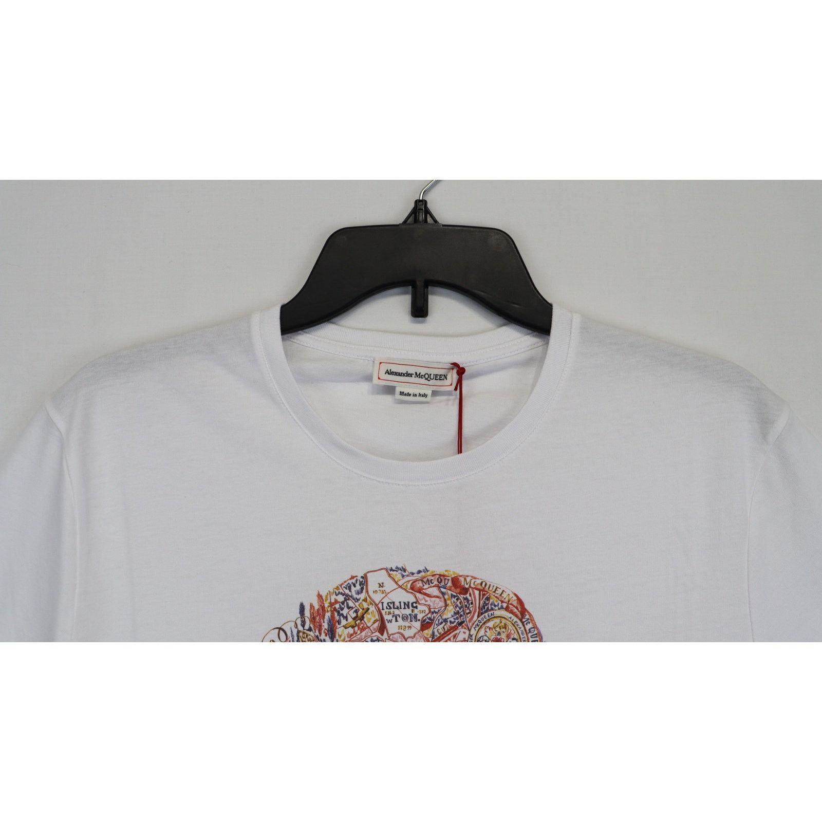 Alexander McQueen o1rshd1 ***Defective / T-Shirt in White Size US S / EU 44-46 / 1 - 8 Thumbnail