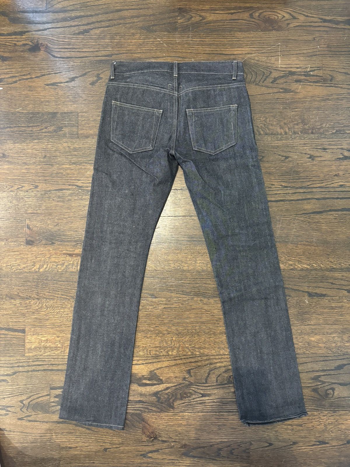 Rick Owens × Rick Owens Drkshdw Detroit Raw denim Size US 30 / EU 46 - 2 Thumbnail