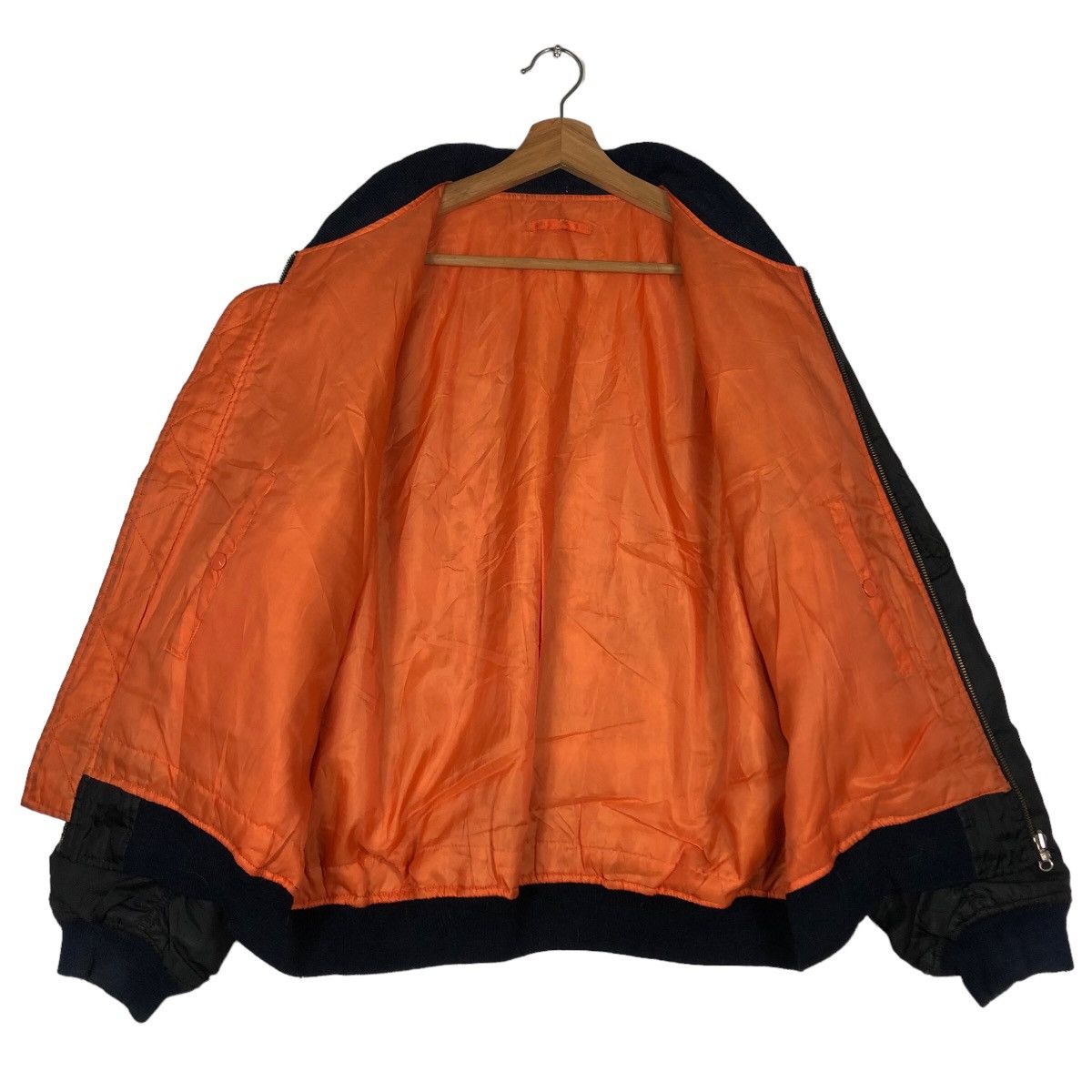 Japanese Brand 🔥Riot Riot Vintage Bomber Jacket Reversible Design USA Size US L / EU 52-54 / 3 - 10 Thumbnail