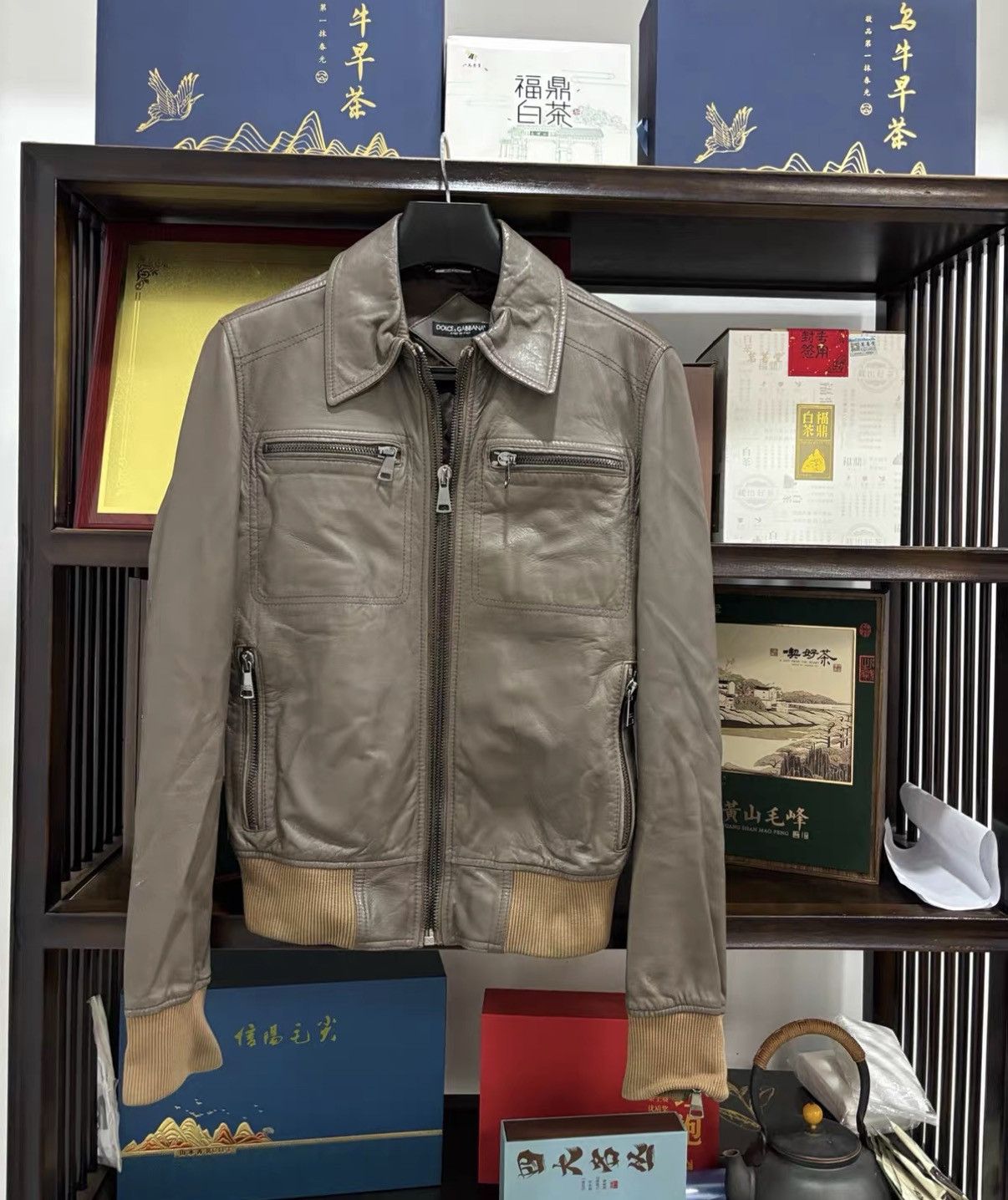 Dolce & Gabbana Dolce & Gabbana Mainline Leather Jacket J2 Size US M / EU 48-50 / 2 - 1 Thumbnail