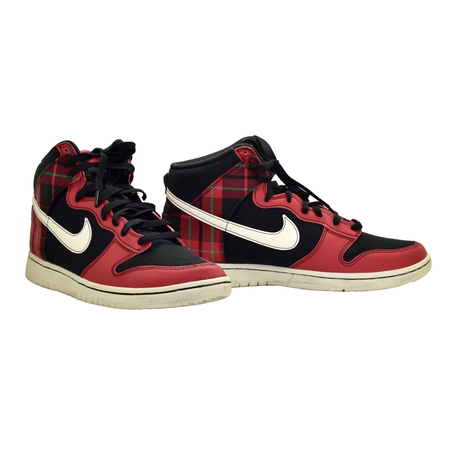 Nike NIKE Dunk High Retro SE Tartan Plaid Shoes DV0826-001 Sz 11 Size US 11 / EU 44 - 2 Thumbnail