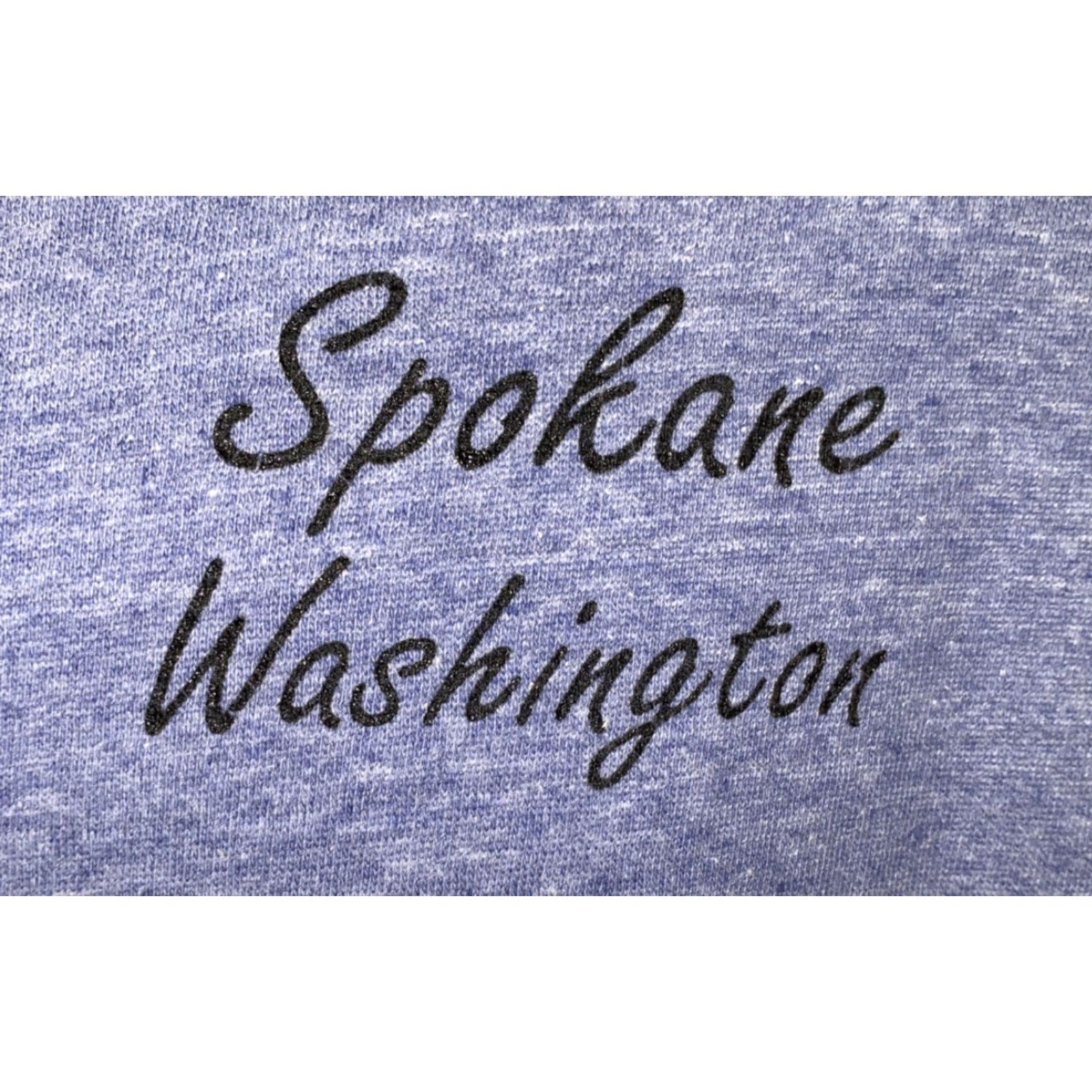 Augusta Sportswear VINTAGE AU Sportswear Sweatshirt Men L Blue/White Spokane WA Fleece Lined Pullover USA Made Size US L / EU 52-54 / 3 - 2 Thumbnail