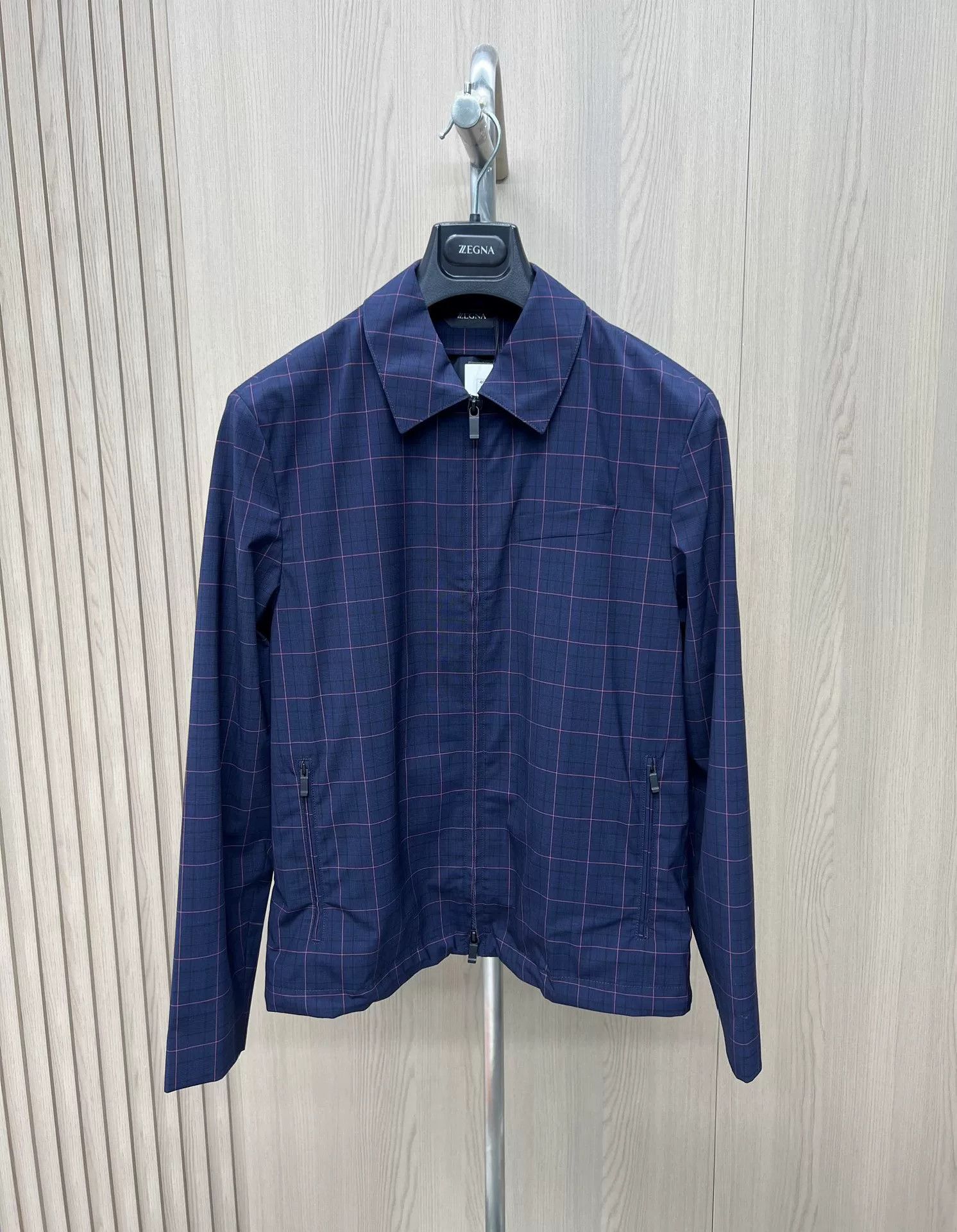 Ermenegildo Zegna Zegna Wool Plaid Jacket Size US S / EU 44-46 / 1 - 1 Thumbnail