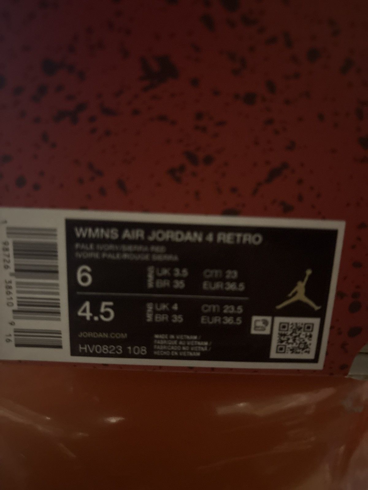 Jordan Brand Jordan 4 valentines day Size US 6 / IT 36 - 10 Thumbnail