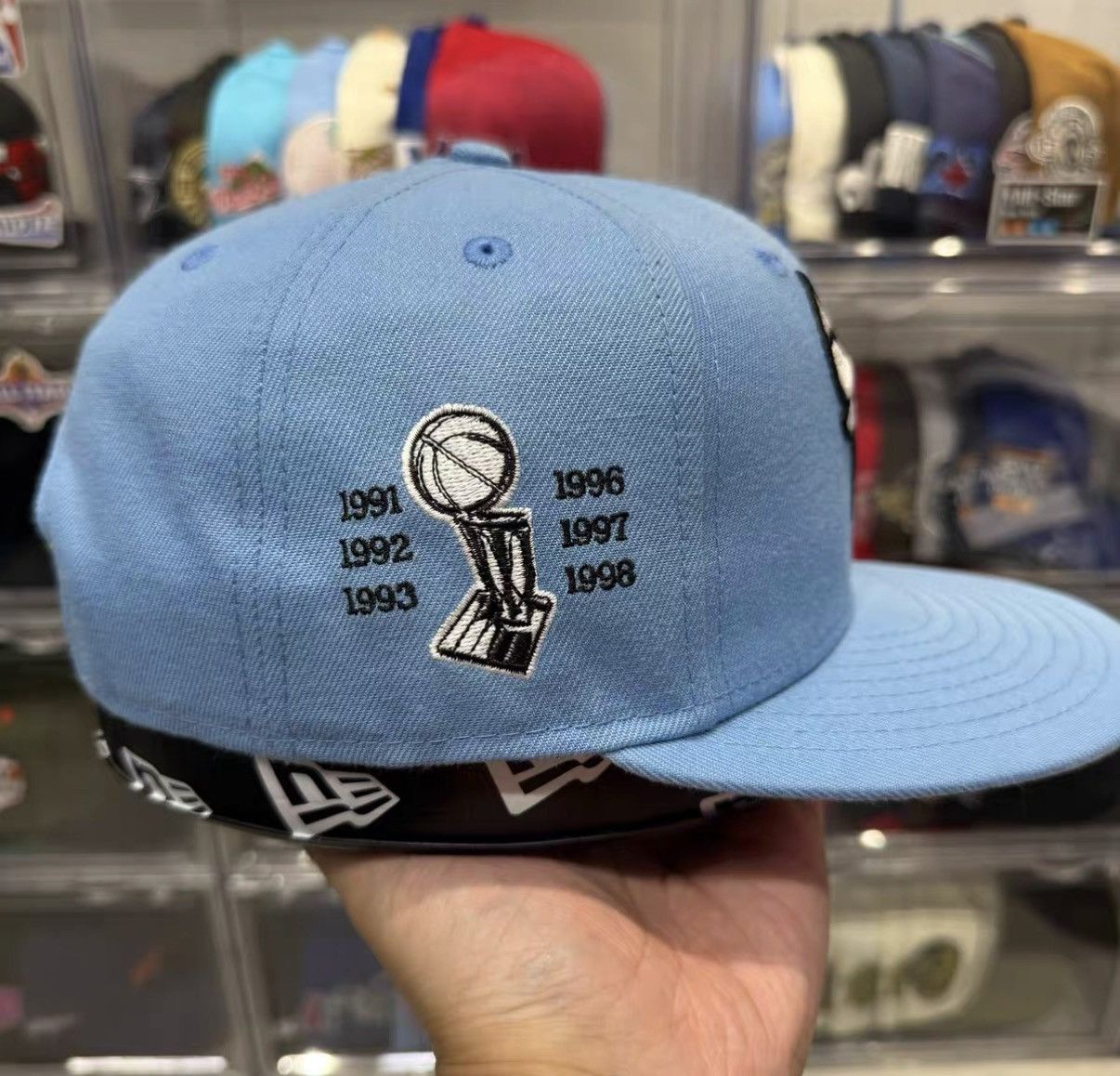 New Era New Era NBA Chicago Bulls 6 Championships Baseball Cap J32 Size ONE SIZE - 3 Thumbnail