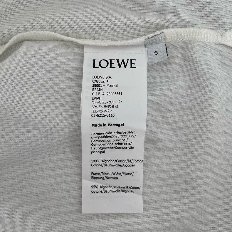 Loewe Loewe Small logo short sleeves Size S / US 4 / IT 40 - 4 Thumbnail