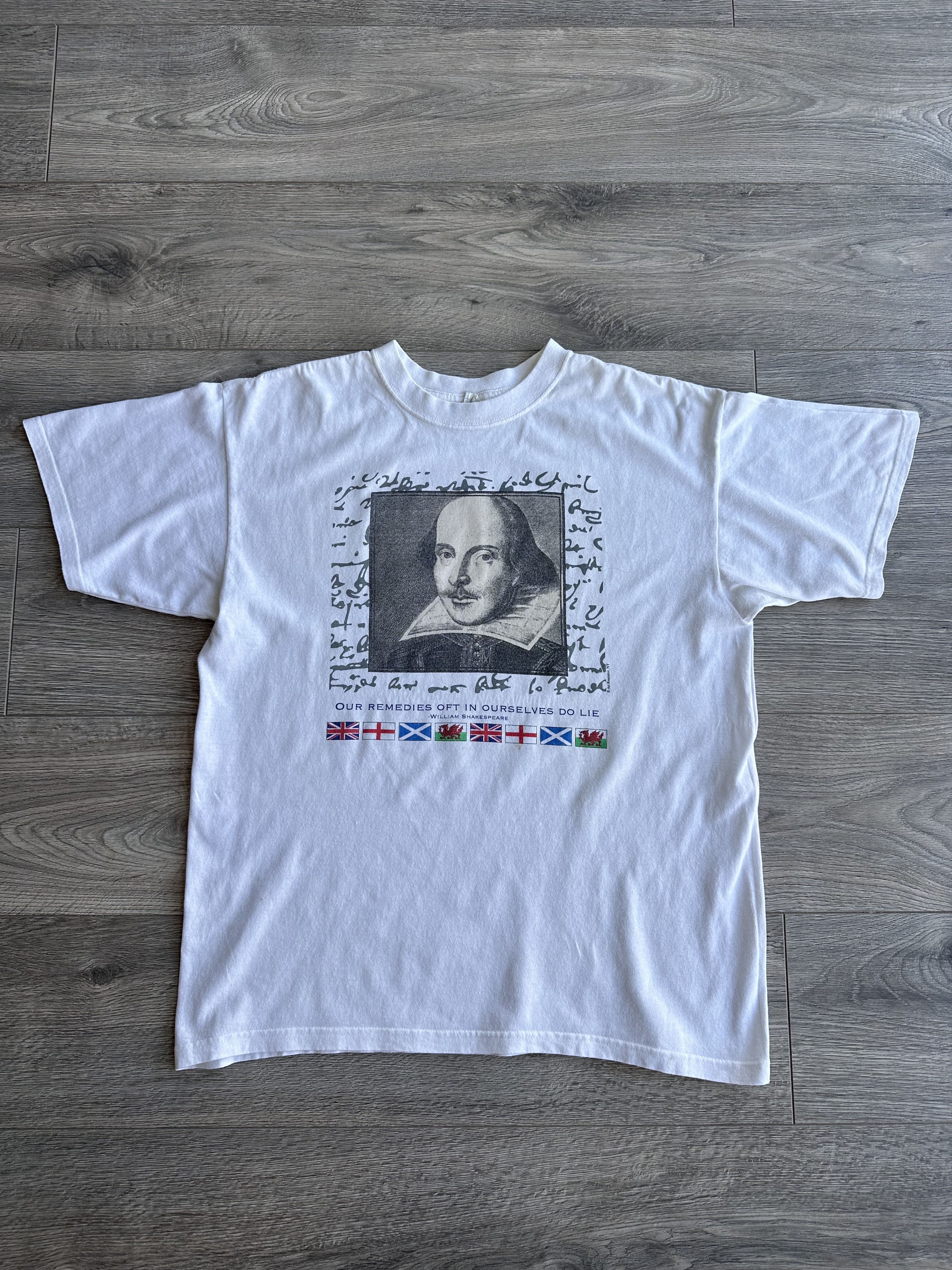 William Shakespeare vintage t shirt
