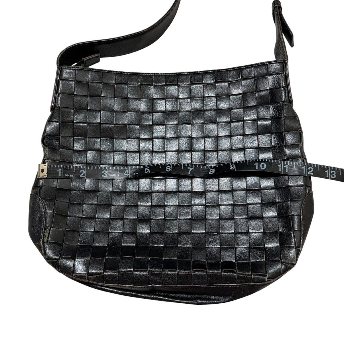 Issey Miyake 762 90s ISSEY MIYAKE IM PRODUCT bag woven leather shoulder Size ONE SIZE - 22 Thumbnail