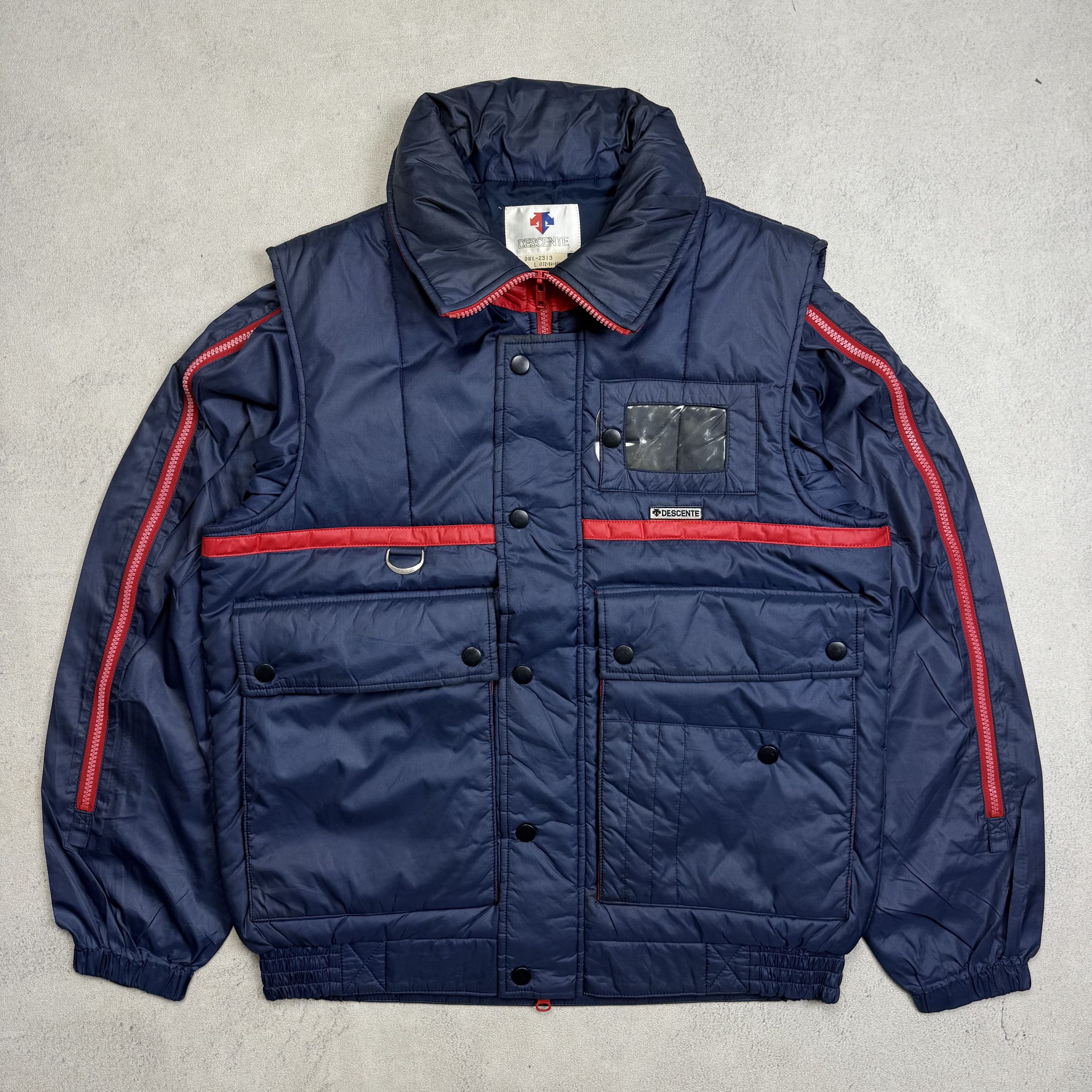 Descente Vintage Descente Jacket Size US S / EU 44-46 / 1 - 1 Thumbnail