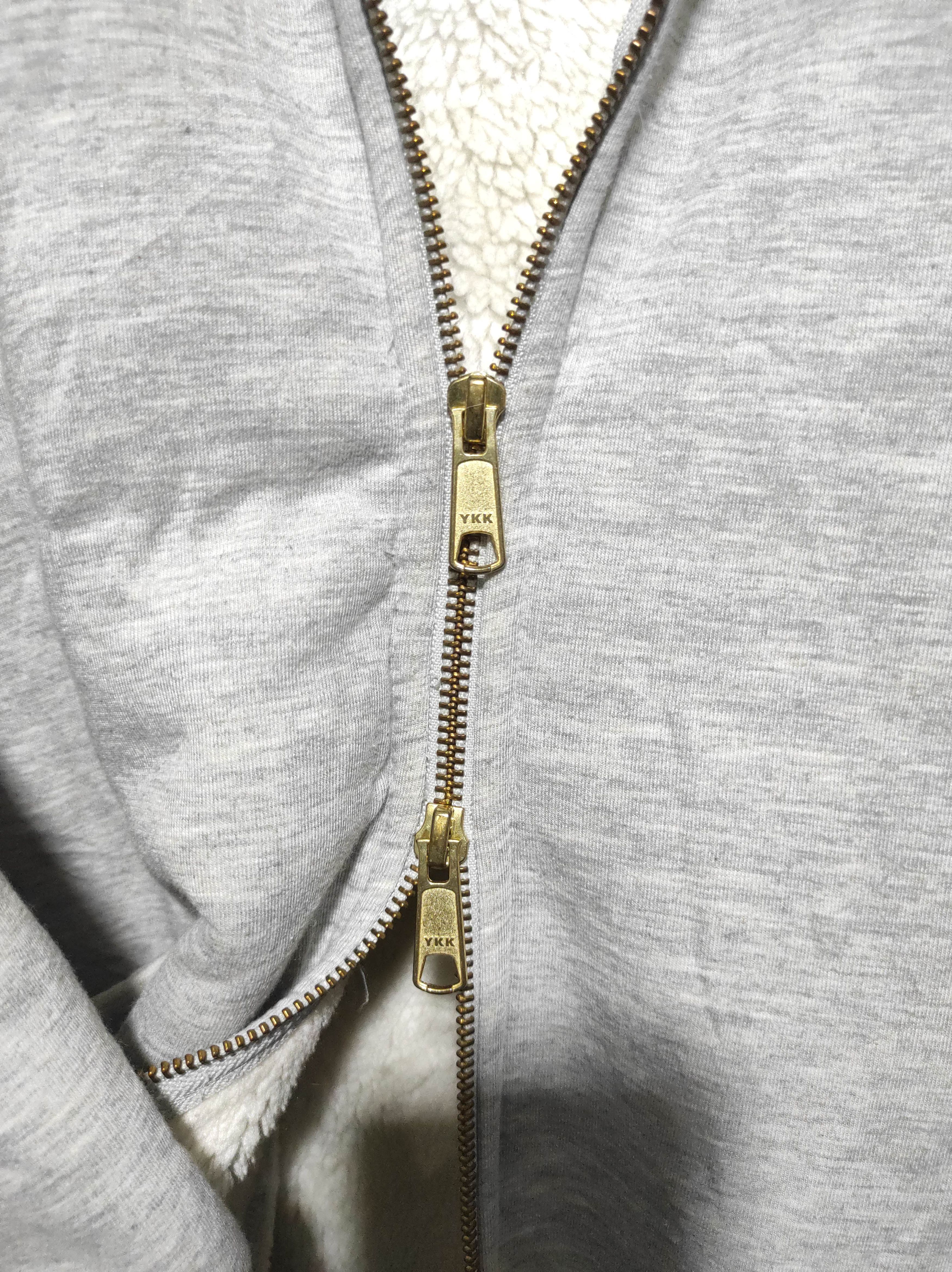 Hysteric Glamour Gray Sherpa Double Zip Fur Double Hoodie LGB style Size US L / EU 52-54 / 3 - 4 Thumbnail