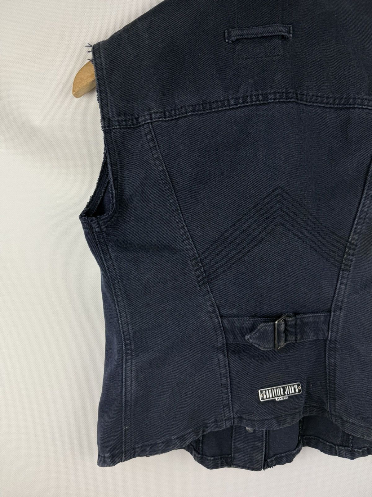 Jean Paul Gaultier JPG Jean Paul Gaultier 22 Drill Vintage 90s Vest Waistcoat Size M / US 6-8 / IT 42-44 - 18 Thumbnail