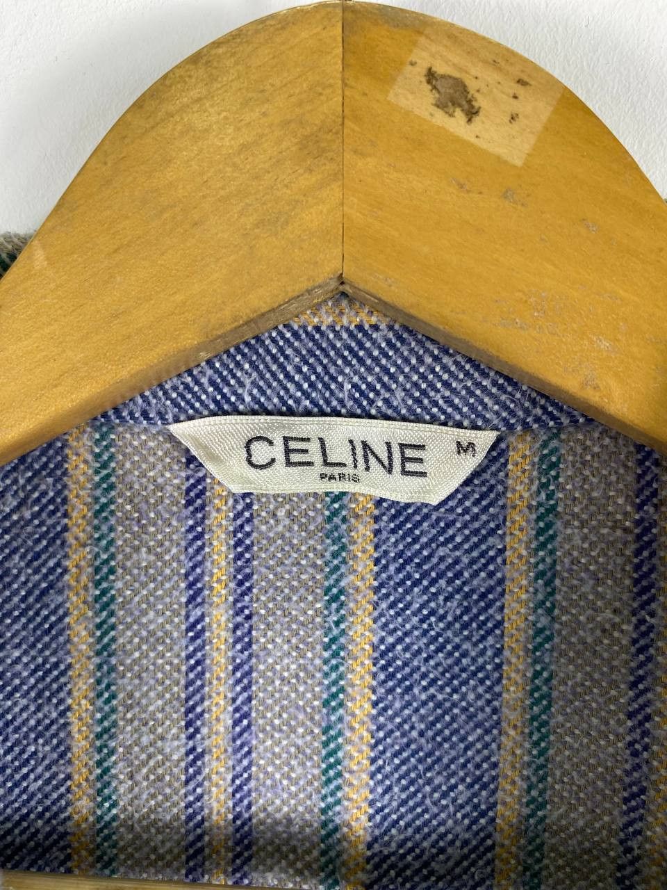 Celine vintage celine striped shirt nice design Size US M / EU 48-50 / 2 - 5 Thumbnail