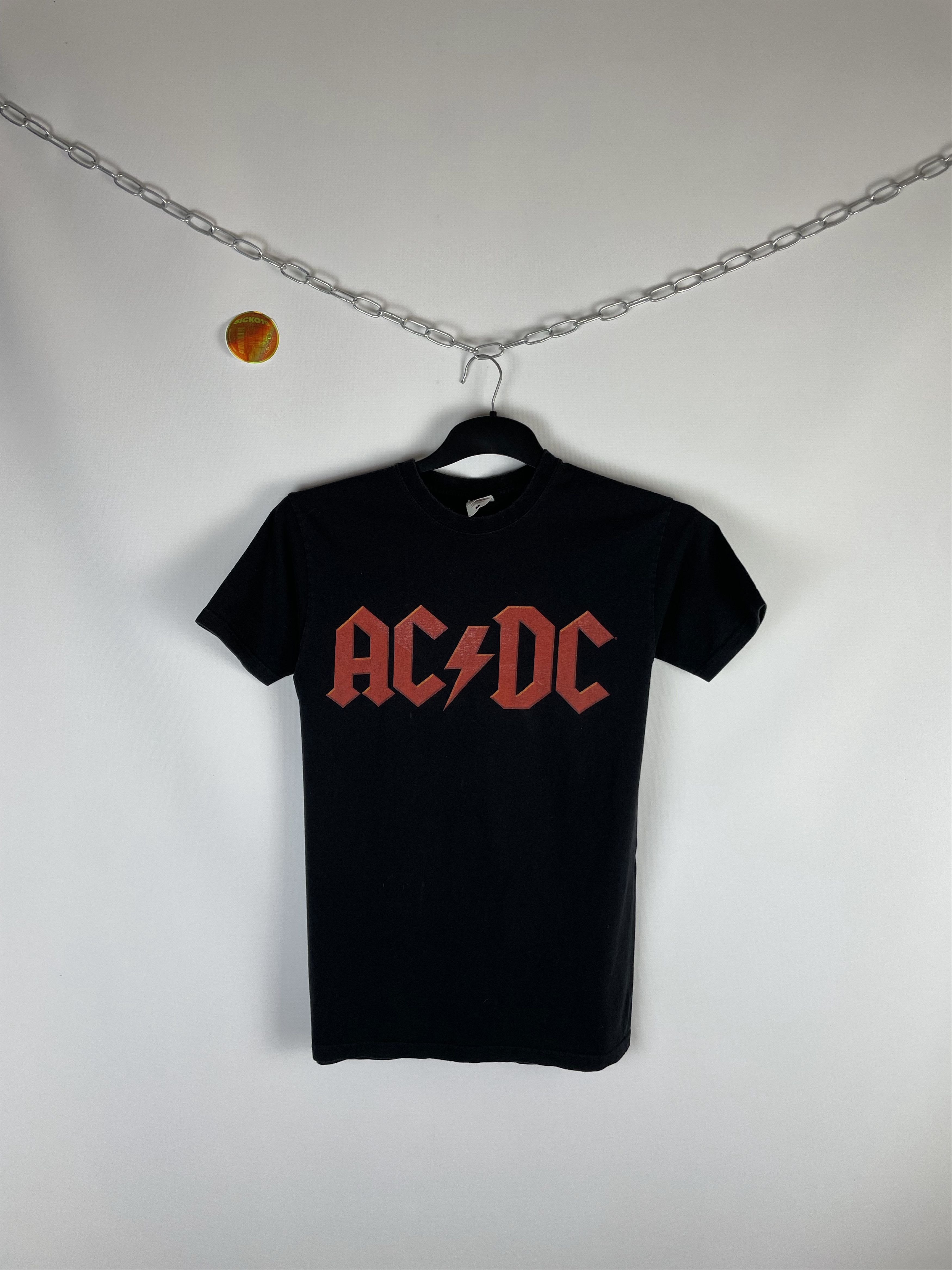 AC/DC × Band Tees × Vintage Vintage Ac/Dc T-shirt Black Size US S / EU 44-46 / 1 - 1 Thumbnail