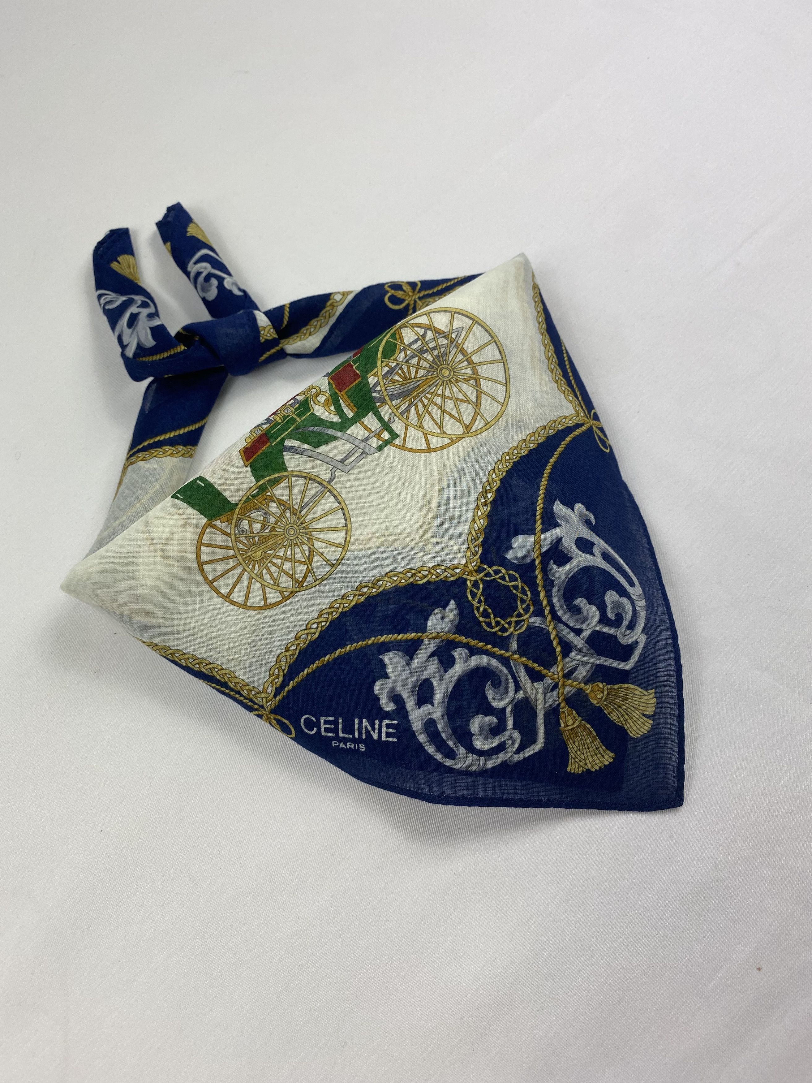 Celine Celine Handkerchief / Bandana / Neckerchief Size ONE SIZE - 2 Thumbnail