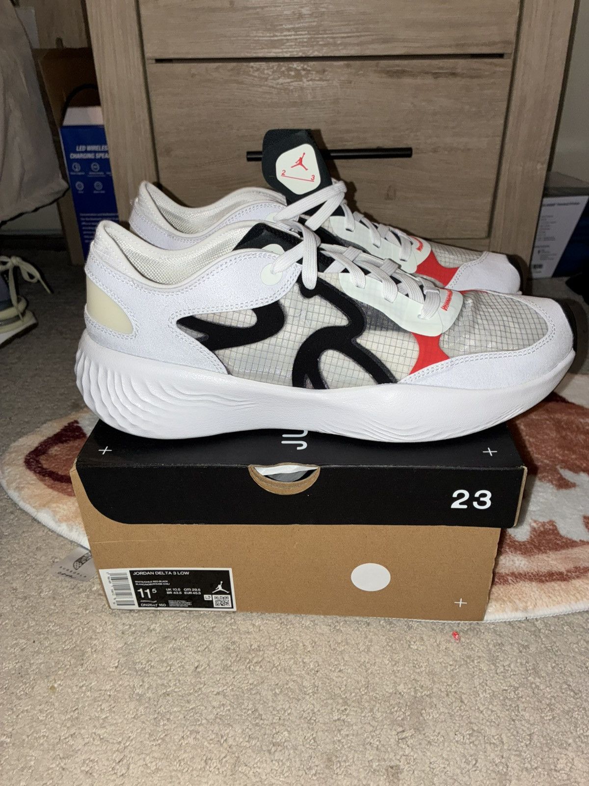 Jordan Brand Jordan Delta 3 Size US 11.5 / EU 44-45 - 1 Thumbnail