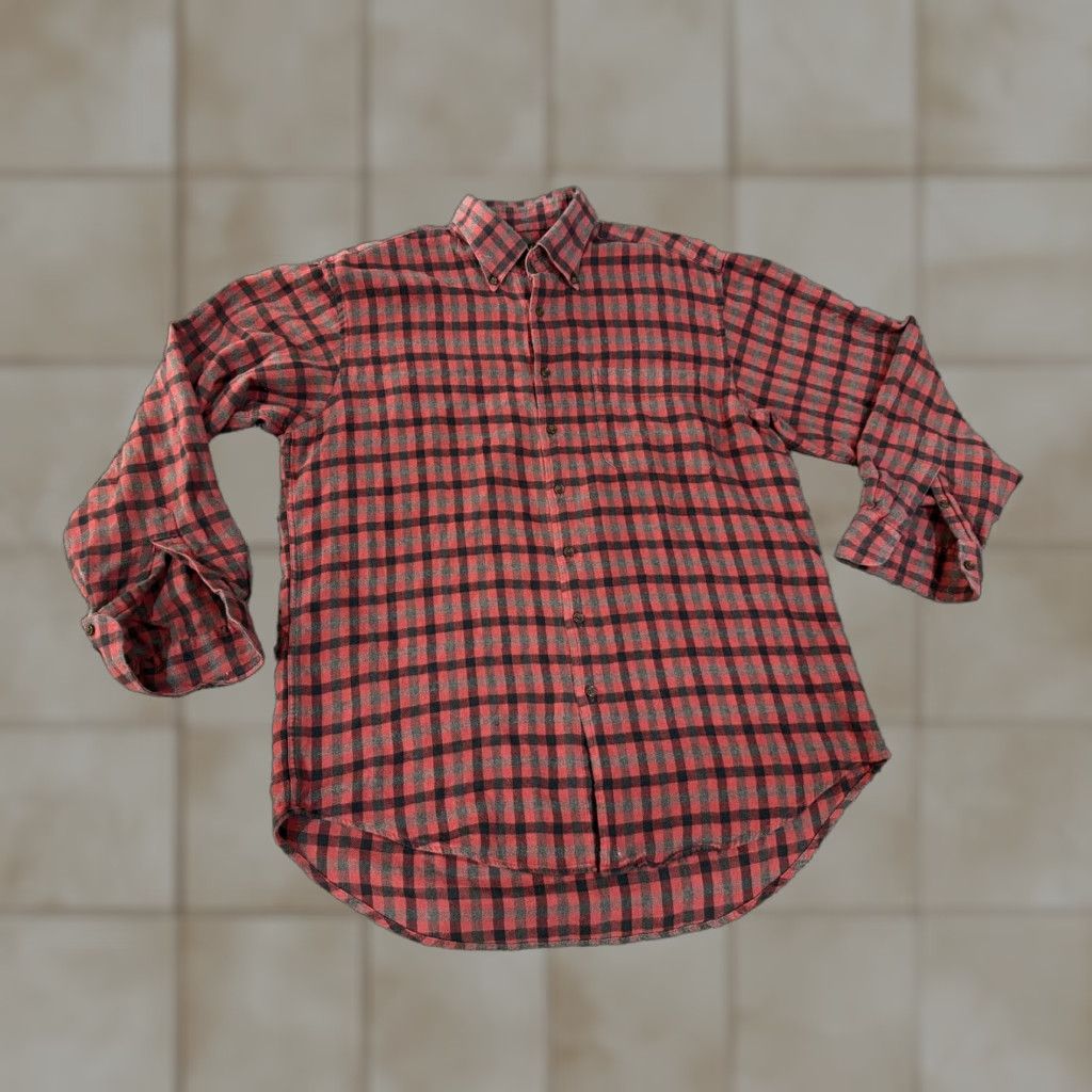 Orvis Orvis Shirt Mens L Red Plaid Flannel Long Sleeve Button Front Casual Cotton Shirt Size US L / EU 52-54 / 3 - 1 Thumbnail