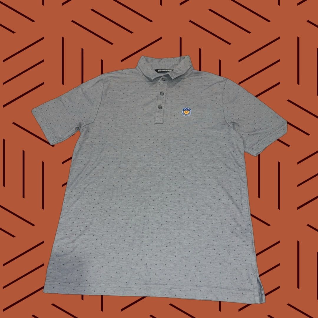 TravisMathew VINTAGE Travis Mathew Polo Shirt Men's Golf Bel Air Country Club BACC Gray 100% Cotton Short Sleeve Embroidered Logo Size S Size US S / EU 44-46 / 1 - 1 Thumbnail