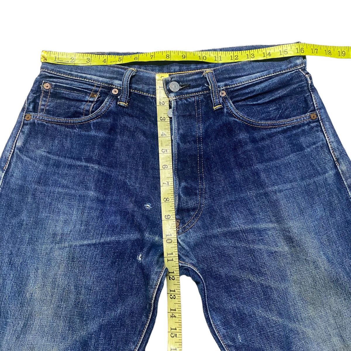 Evisu Evisu Denim Selvedge Distressed Jeans Size US 32 / EU 48 - 21 Thumbnail