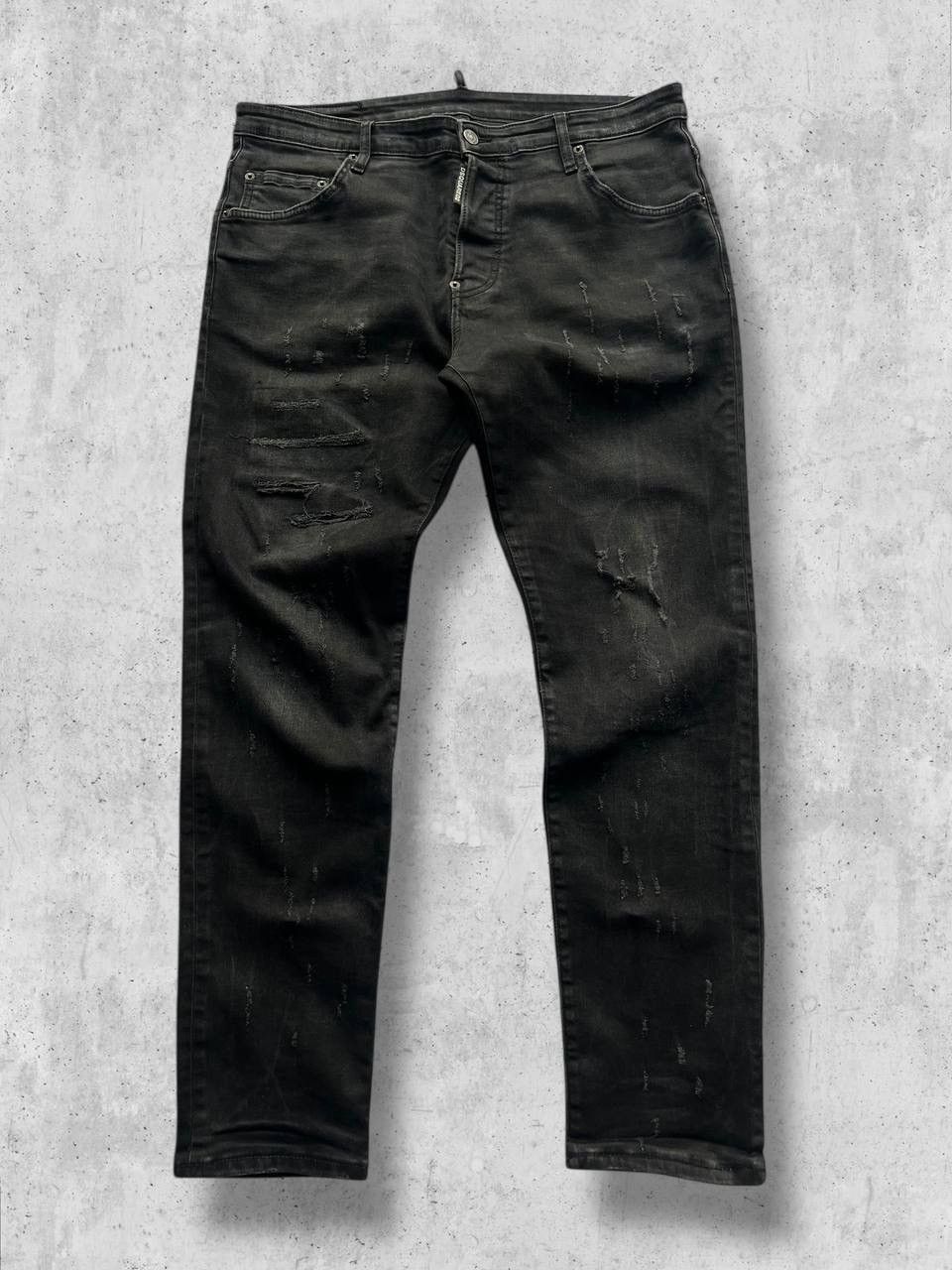 Dsquared2 Dsquared2 Tidy Biker Ripped vintage jeans denim pants y2k Size US 36 / EU 52 - 1 Thumbnail