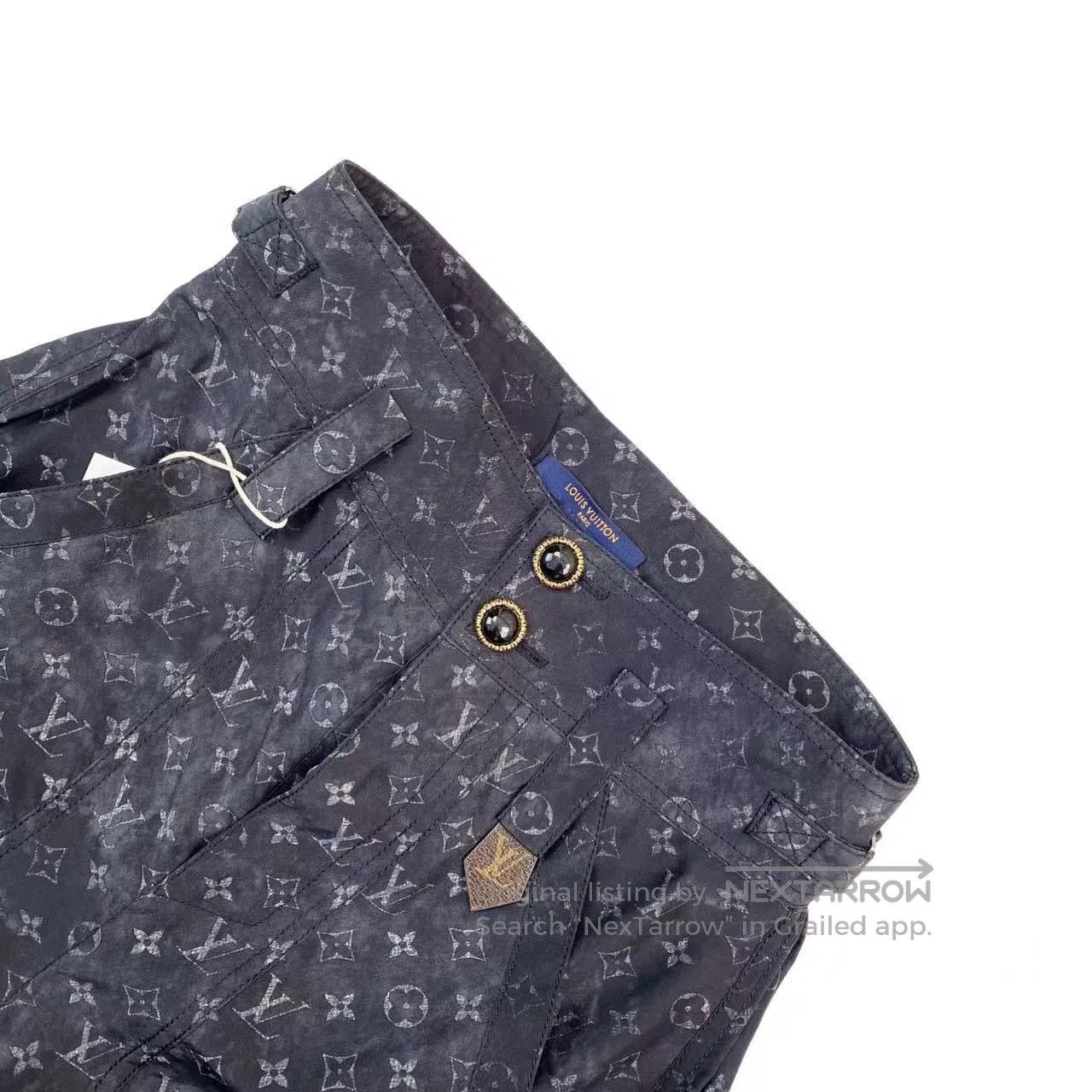 Louis Vuitton Louis Vuitton Full print of presbyopia silk high-waisted t Size 42" / US 20 - 3 Thumbnail