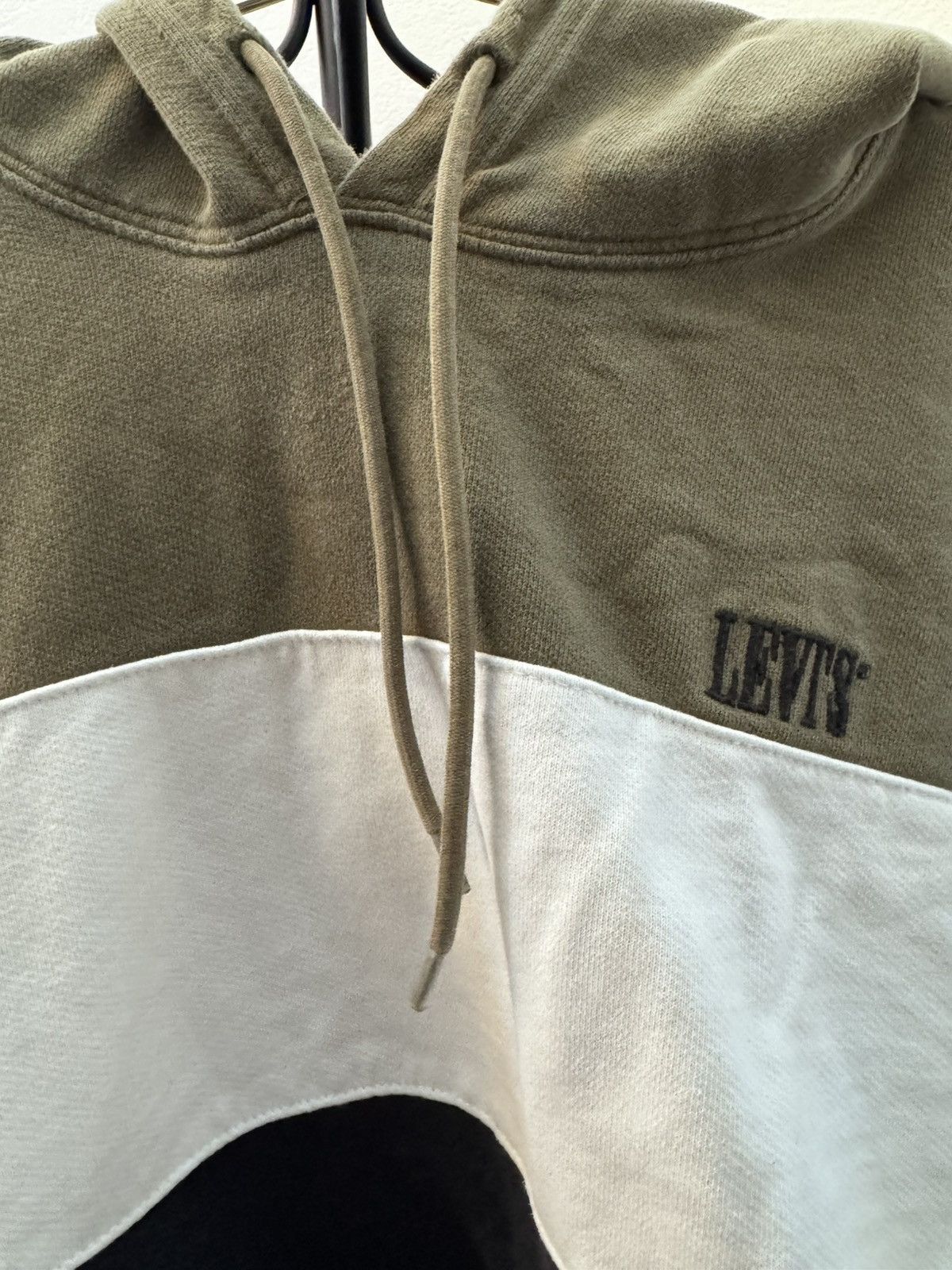Levi's Levis Color Block Hoodie Relaxed Fit Pullover Size US L / EU 52-54 / 3 - 4 Thumbnail