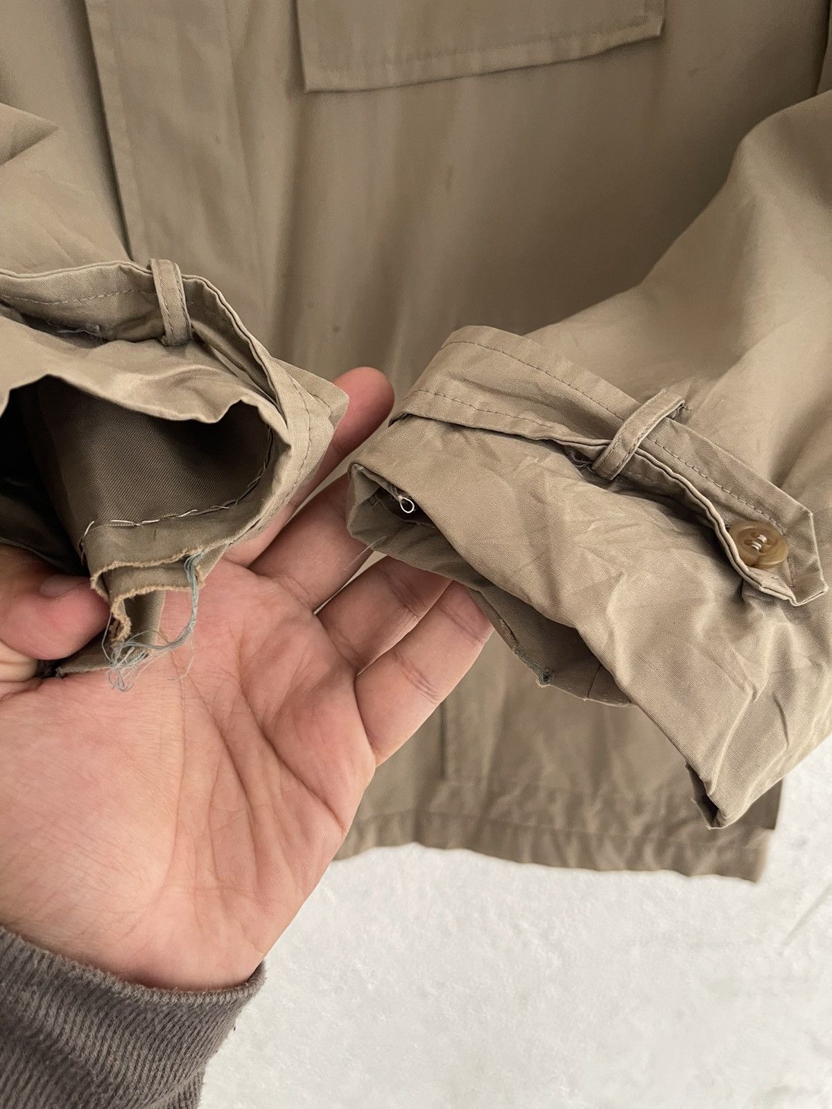 Burberry Vintage Burberrys Field Jacket Army Style Burberry Size US M / EU 48-50 / 2 - 4 Thumbnail