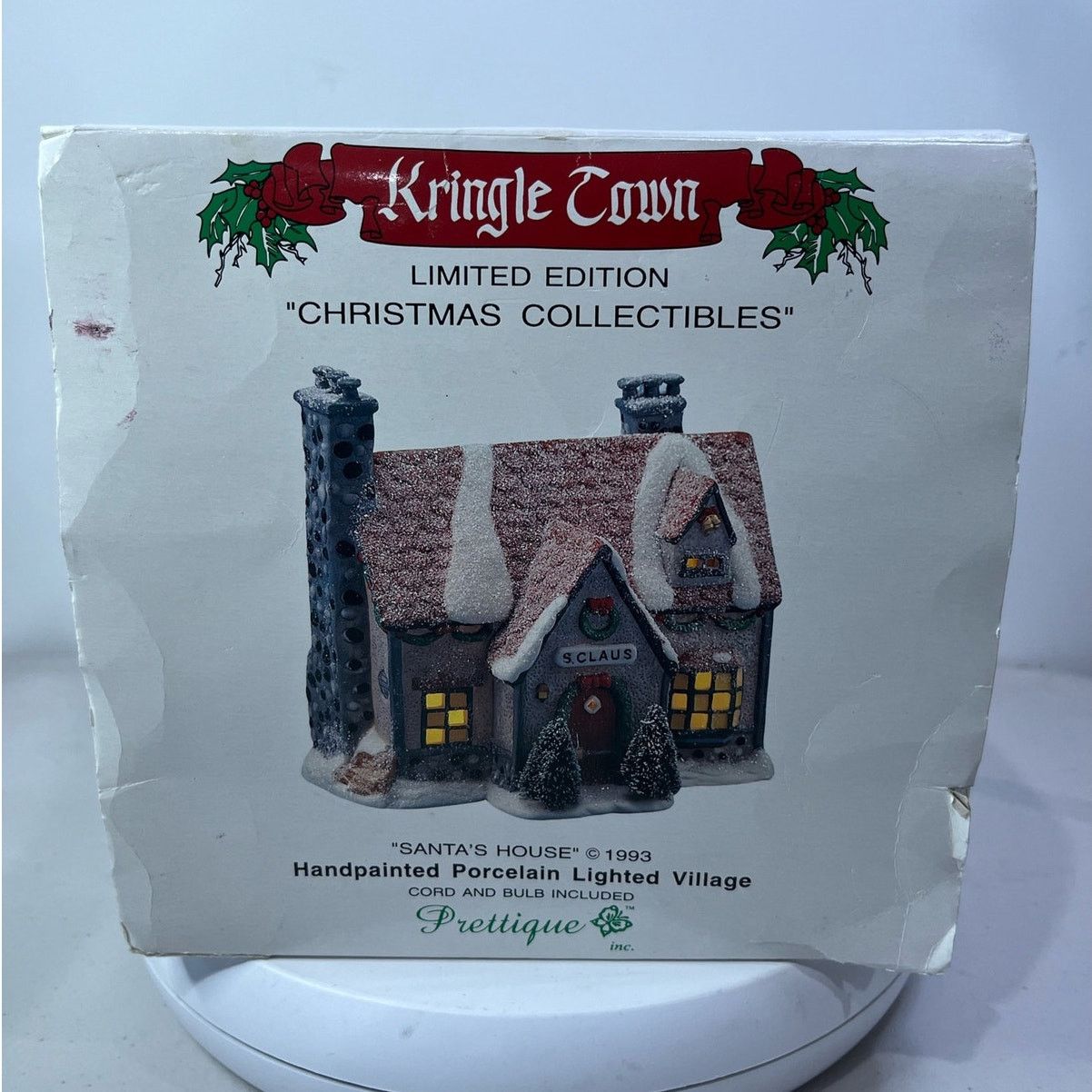 Other Vintage Santa Claus House Kringle Town 1993 Limited Edition Size ONE SIZE - 6 Thumbnail