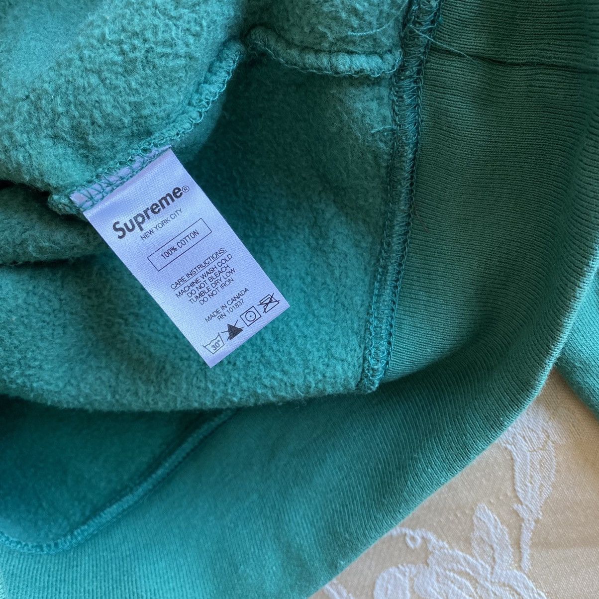 Supreme Supreme Franklin Hooded Sweatshirt Light Pine 2020 Size US M / EU 48-50 / 2 - 8 Thumbnail