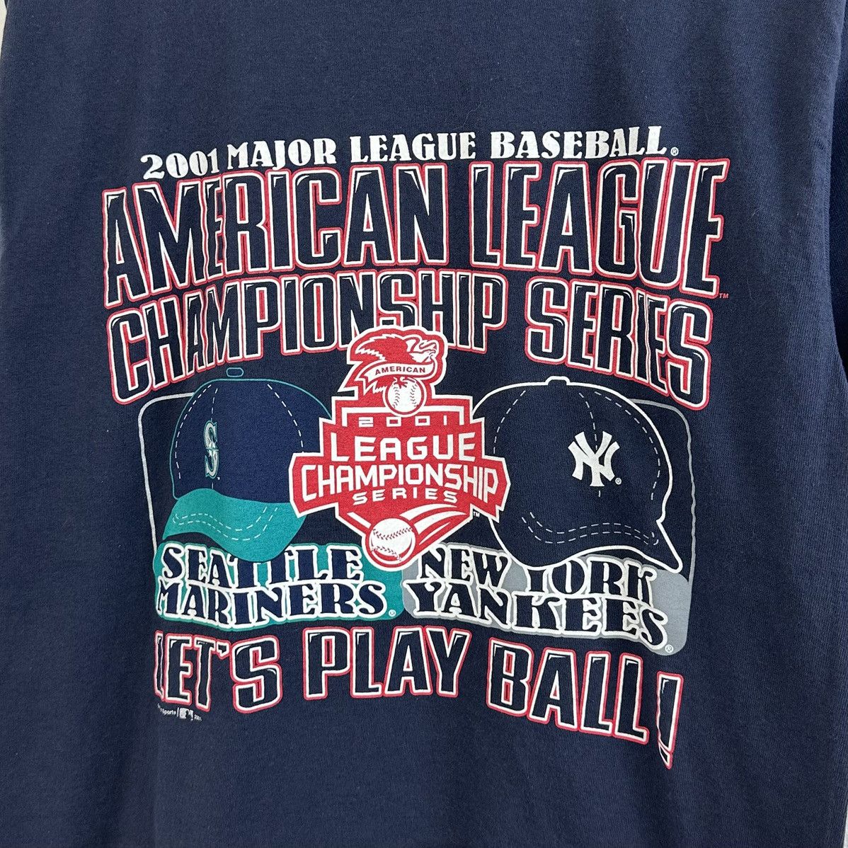 Vintage Vintage Seattle Mariners Shirt 2001 Championship Vs Yankees Size US M / EU 48-50 / 2 - 1 Thumbnail