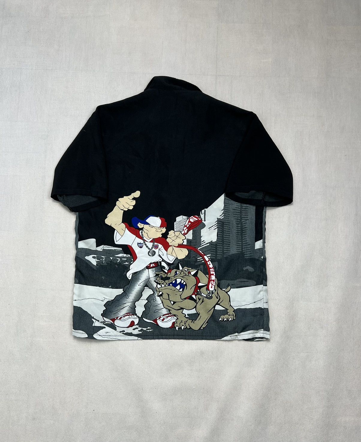 Vintage Rare Shirt K's Dee Fashion Hip Hop Rap Printed Vintage Dog Size US M / EU 48-50 / 2 - 1 Thumbnail