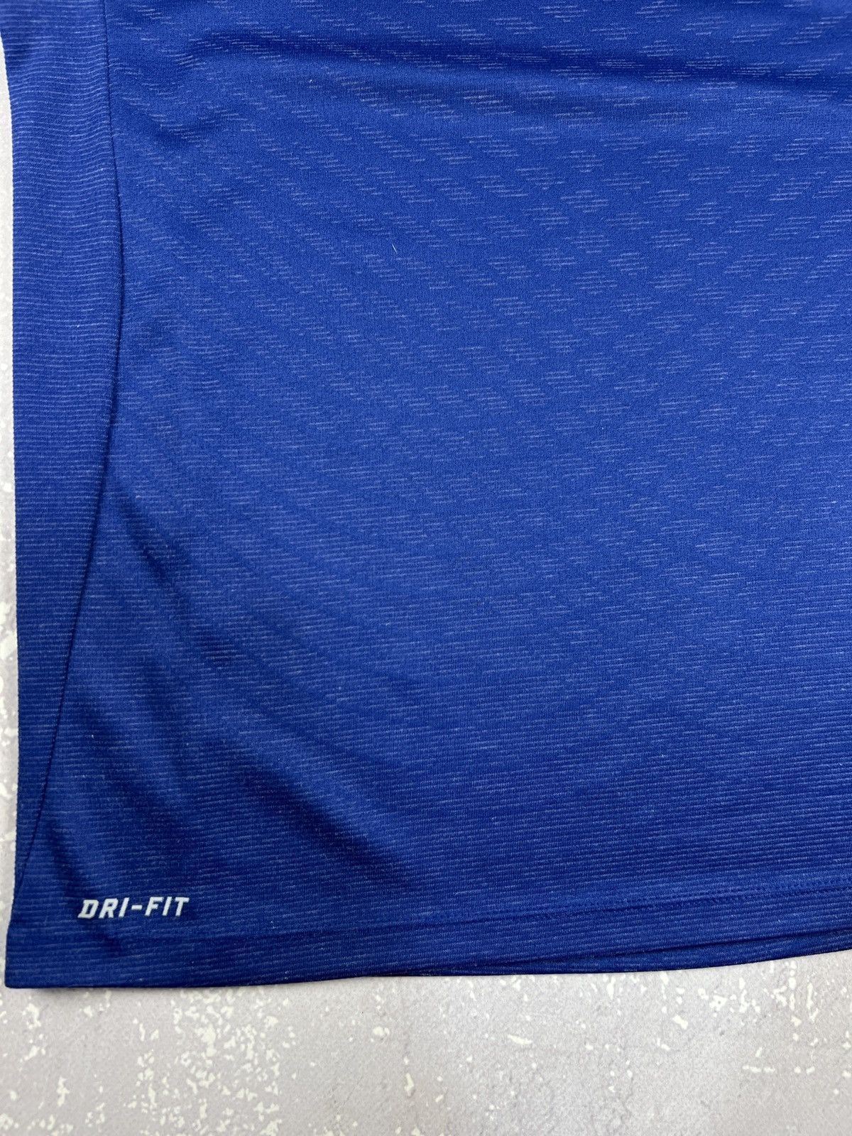 Nike Nike Swoosh Dri fit Gym SleevelessTank Top Mens S Blue Size US S / EU 44-46 / 1 - 6 Thumbnail