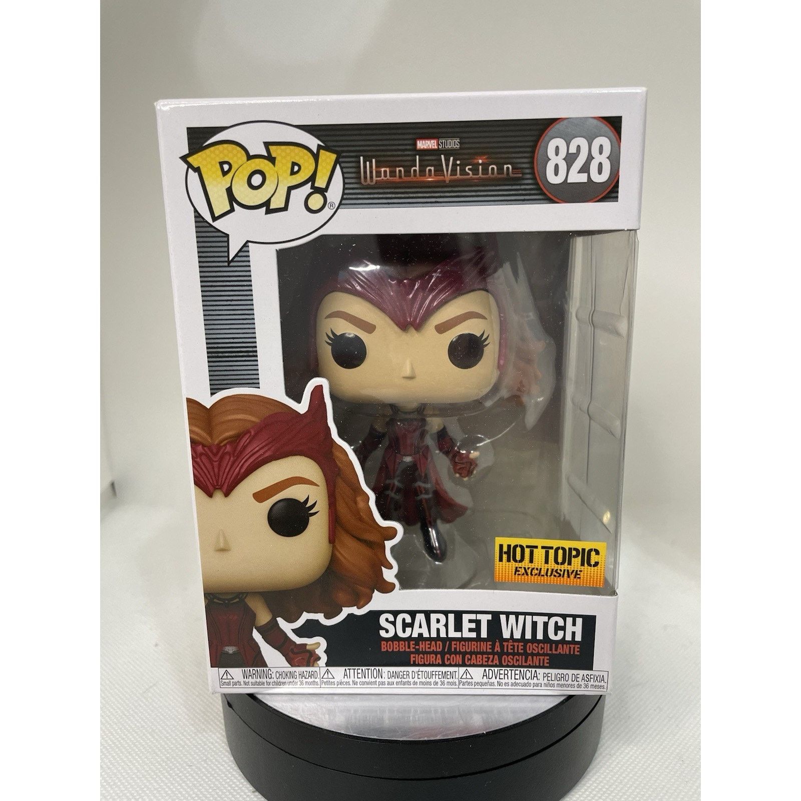 Marvel Comics Funko Pop! Scarlet Witch - Hot Topic Exclusive #828 Size ONE SIZE - 1 Thumbnail