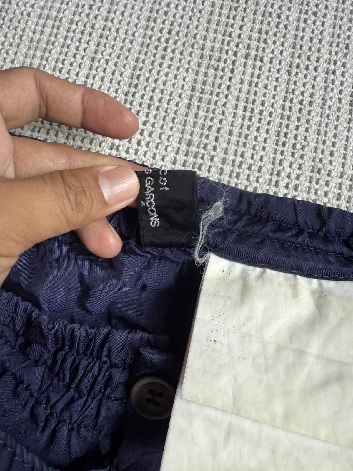 Comme des Garcons Comme des Garcons tricot nylon pants Size 29" - 7 Thumbnail