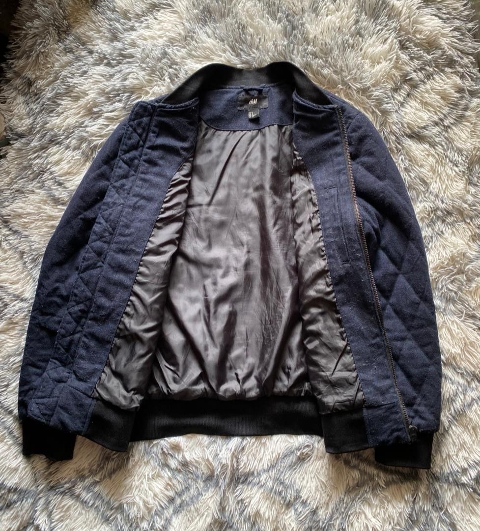H&M H&M Wool Bombers Jacket Size US M / EU 48-50 / 2 - 3 Thumbnail