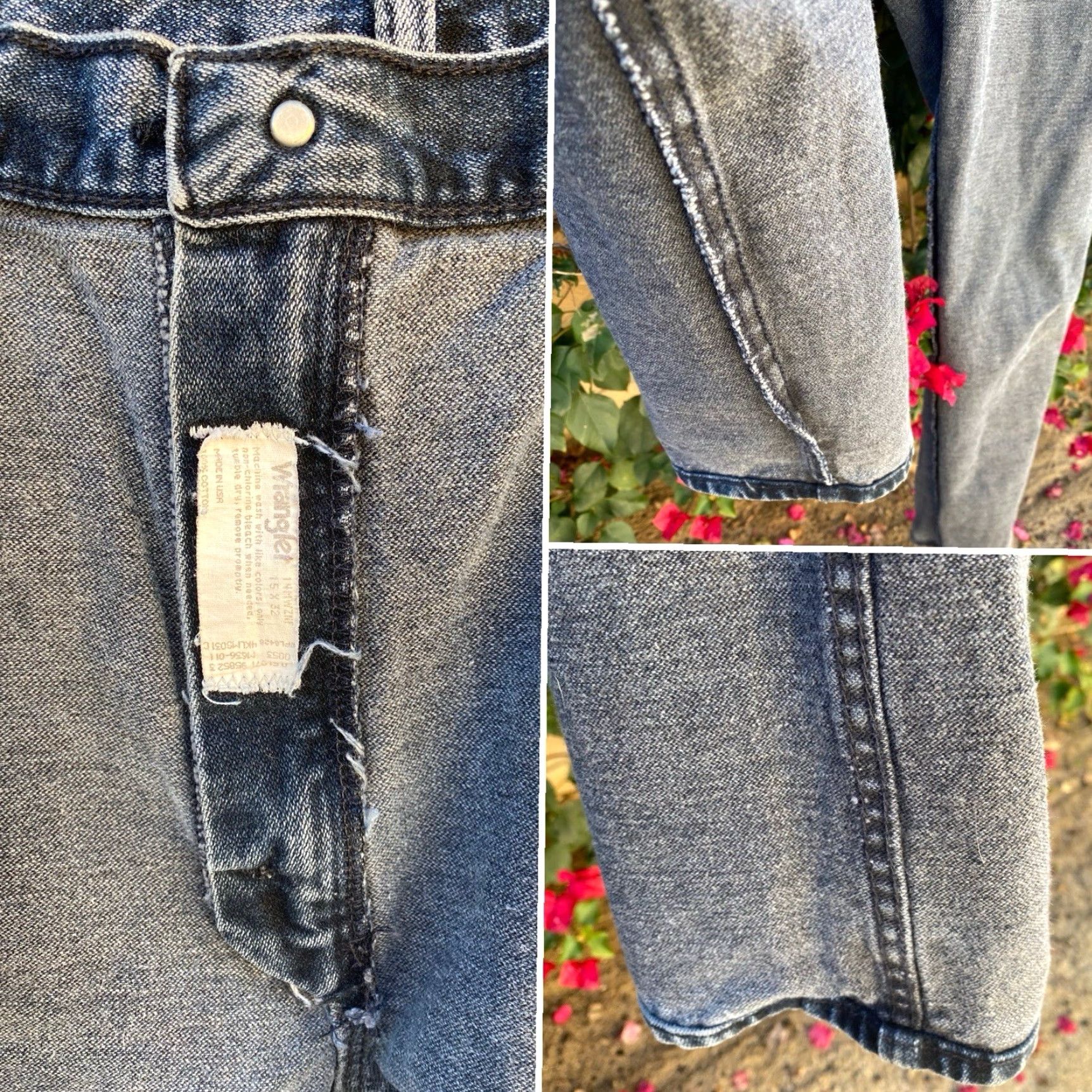 Wrangler VINTAGE Wrangler Jeans Size 15 32 Waist 31 Inseam 31.5 Blue Denim 5 Pocket USA 1980s Womens Girls Jeans Wrangler 80s 90s Cowboy Size 36" / US 14 / IT 50 - 7 Thumbnail