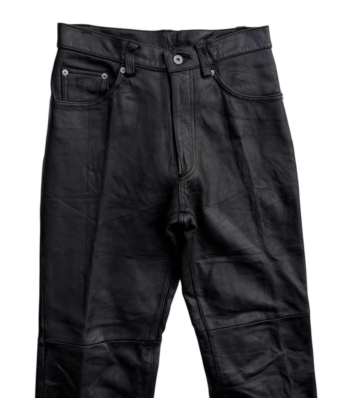 Leather GGG Pour Homme Bikers Moto Leather Pants Size US 28 / EU 44 - 3 Thumbnail