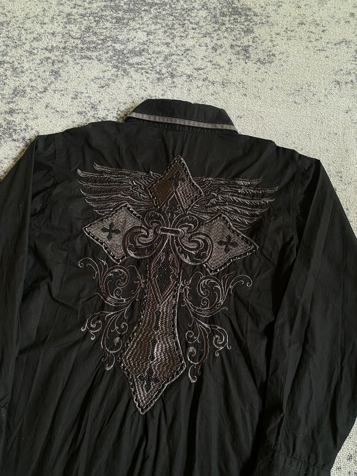 Hysteric Glamour Y2k Victorius cross style ifsixwasnine shirt Size US M / EU 48-50 / 2 - 4 Thumbnail