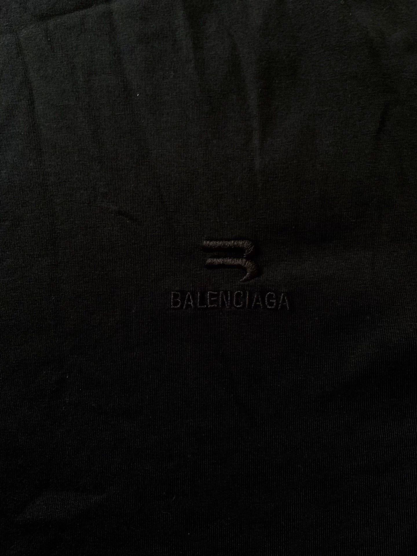Balenciaga Balenciaga solid crewneck casual short tee men's black S 99 Size US S / EU 44-46 / 1 - 3 Thumbnail