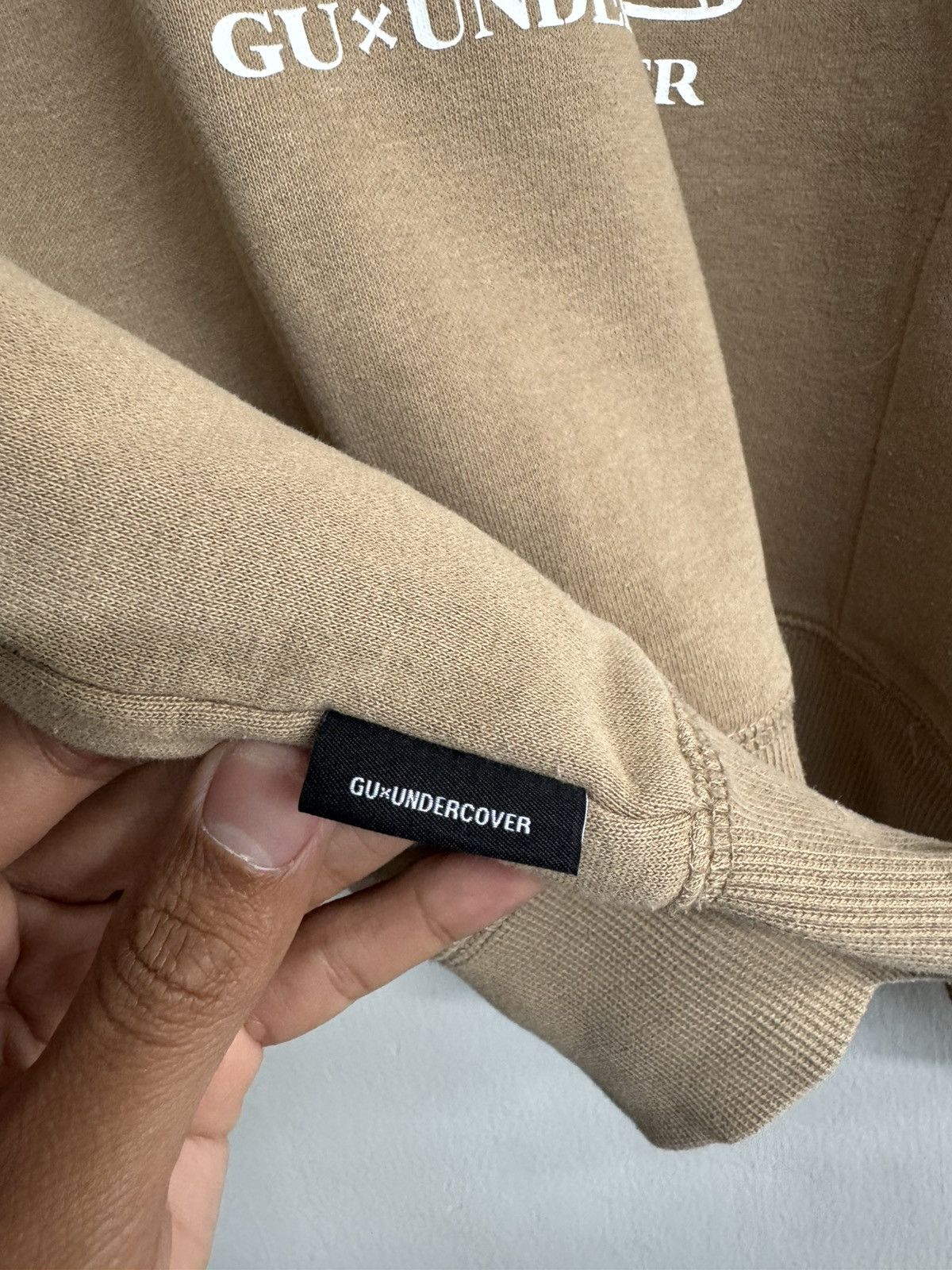 GU × Undercover GU X UNDERCOVER GRAPHIC HOODIE IN BROWN Size US M / EU 48-50 / 2 - 4 Thumbnail