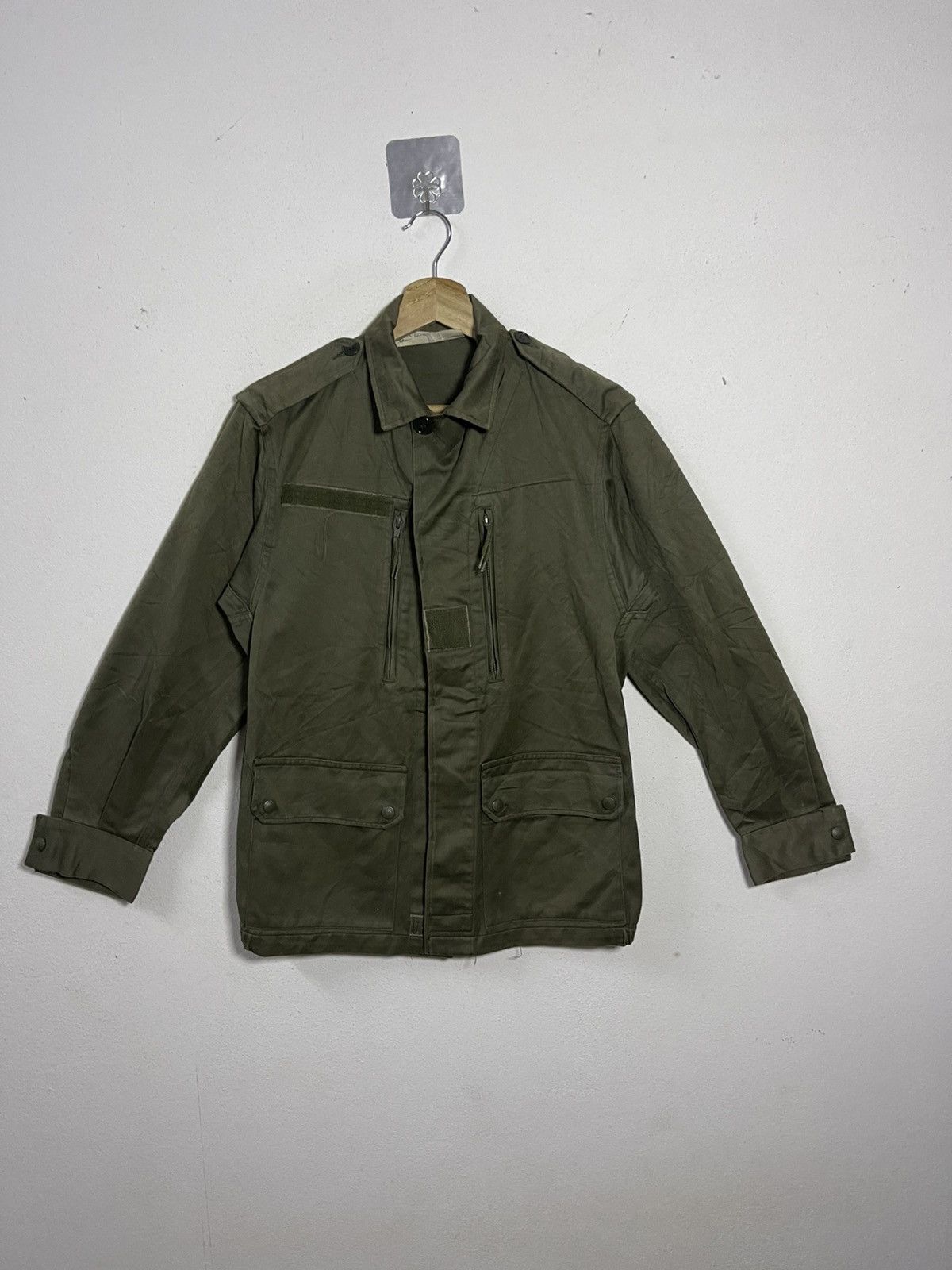 Vintage Vintage 80’ French Army F2 Field Jacket Size US S / EU 44-46 / 1 - 1 Thumbnail