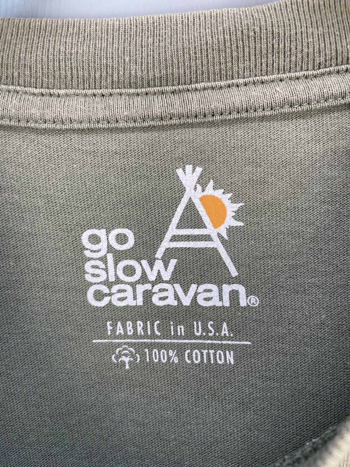go slow caravan Go Slow Caravan sun faded t shirt Size US XL / EU 56 / 4 - 7 Thumbnail